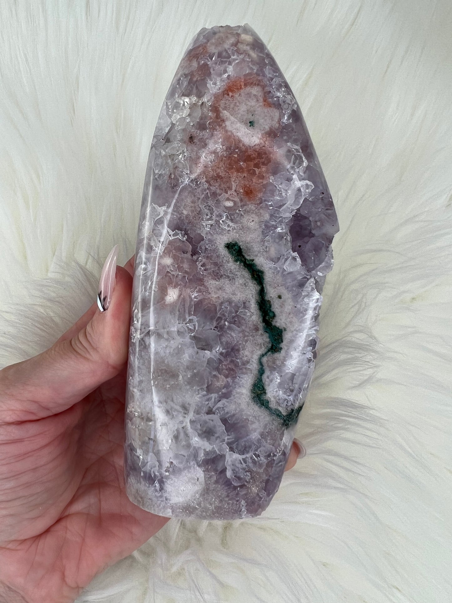 Lilac Pink Amethyst Freeform