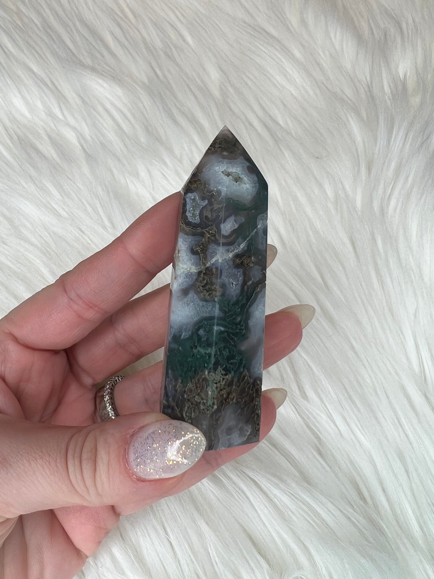 Moss Agate Towers