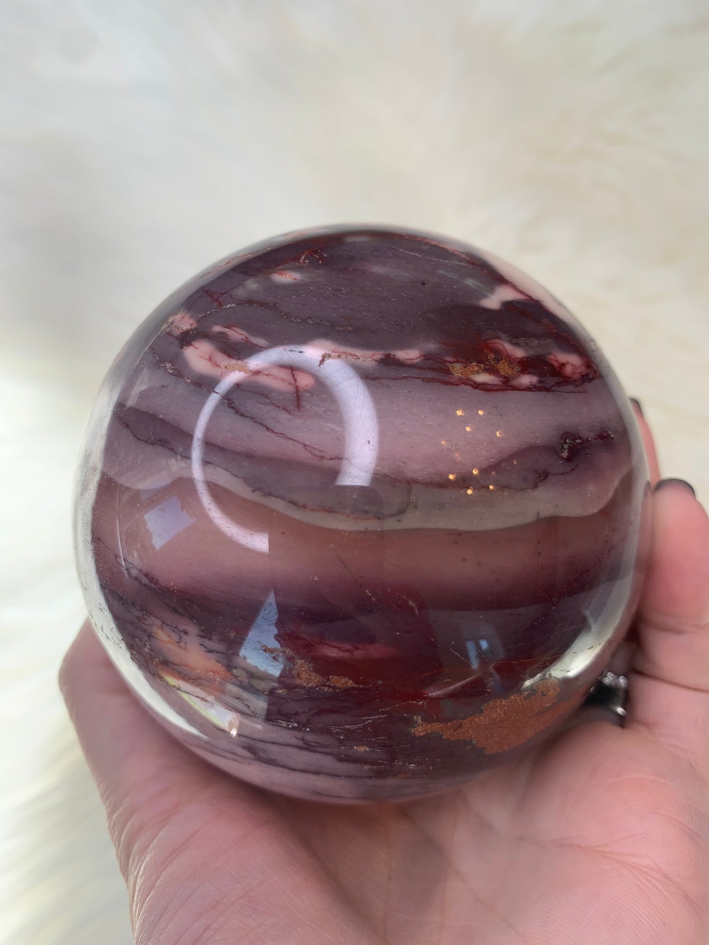 Mookaite Spheres