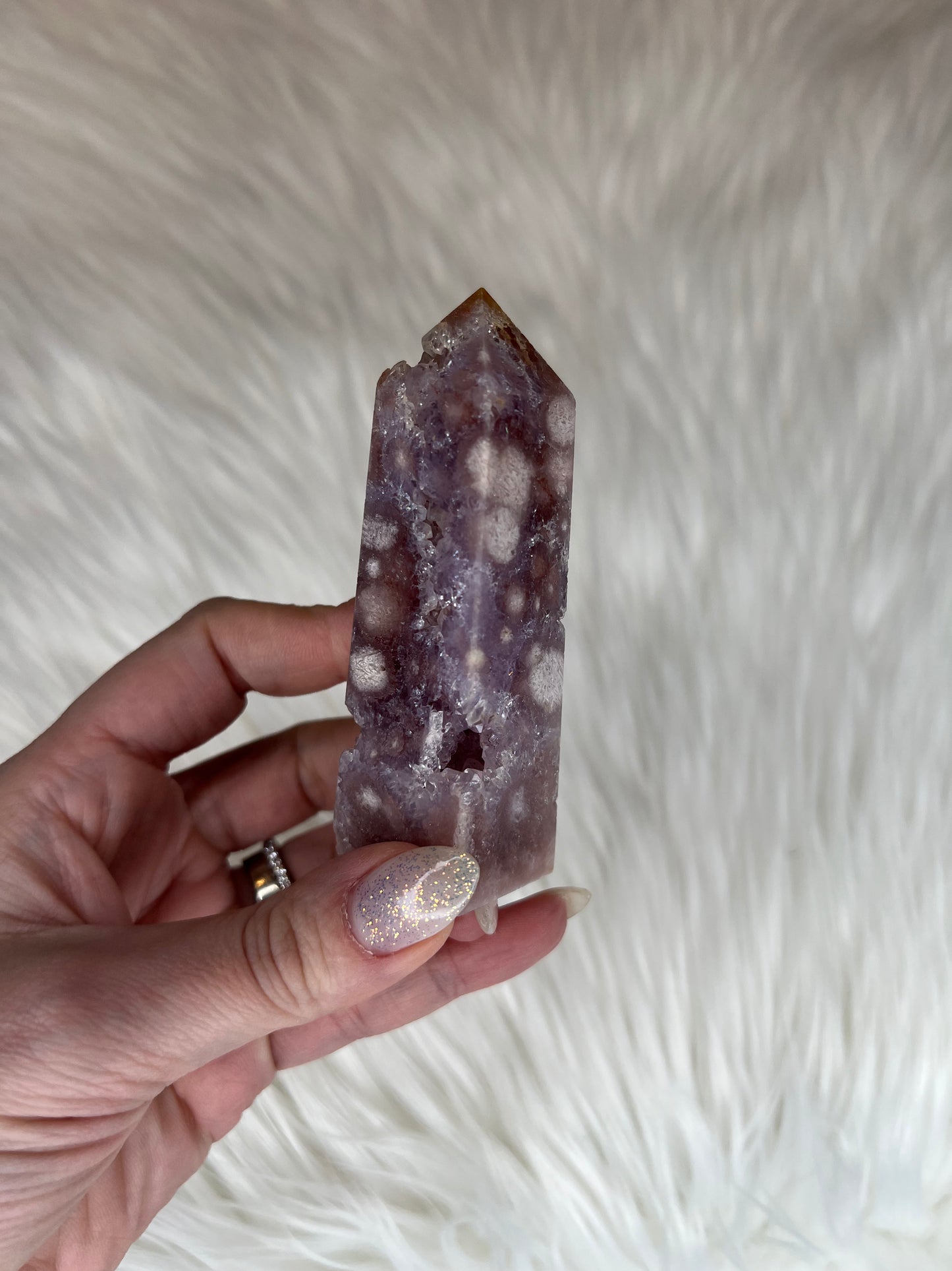 Amethyst X Flower Agate Towers (Part 1)