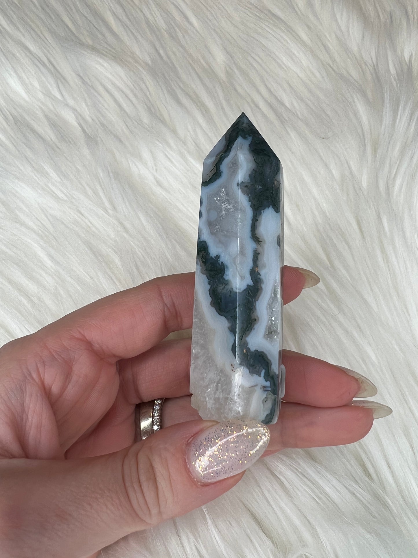 Moss Agate Towers