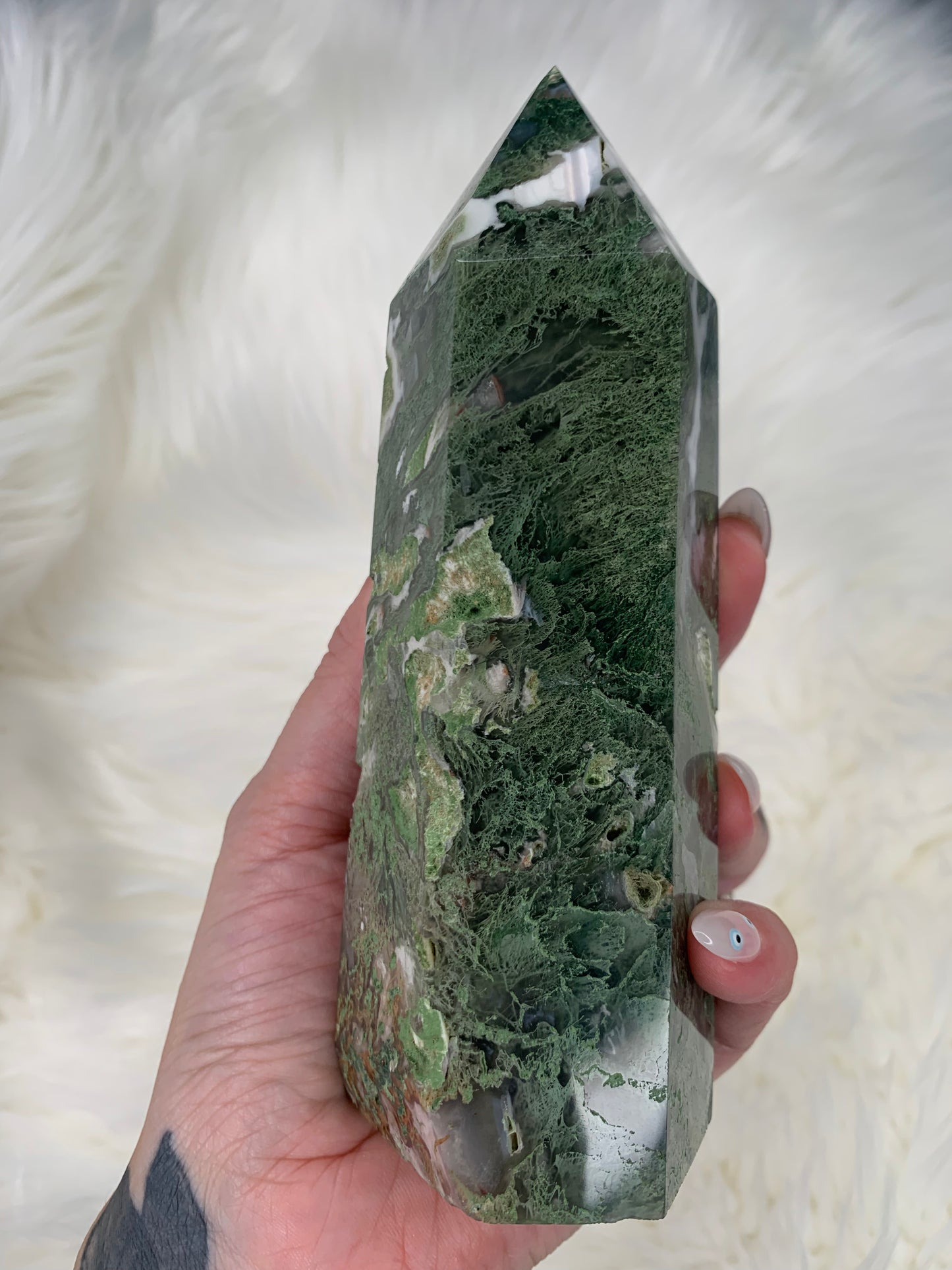 Moss Agate Towers