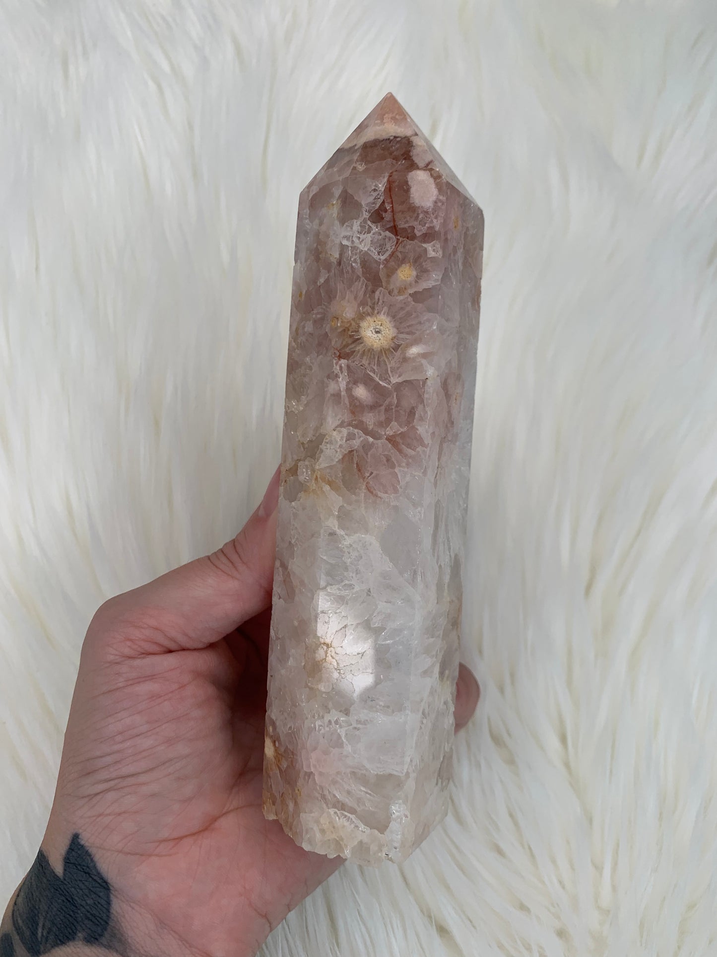 Quartz X Flower Agate Towers (Part 3)