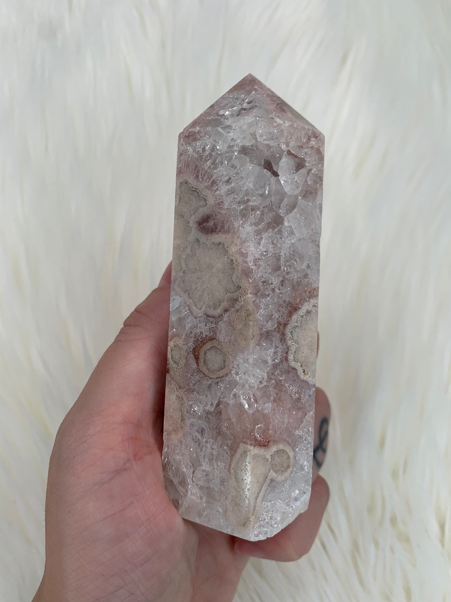 Quartz X Flower Agate Towers (Part 3)