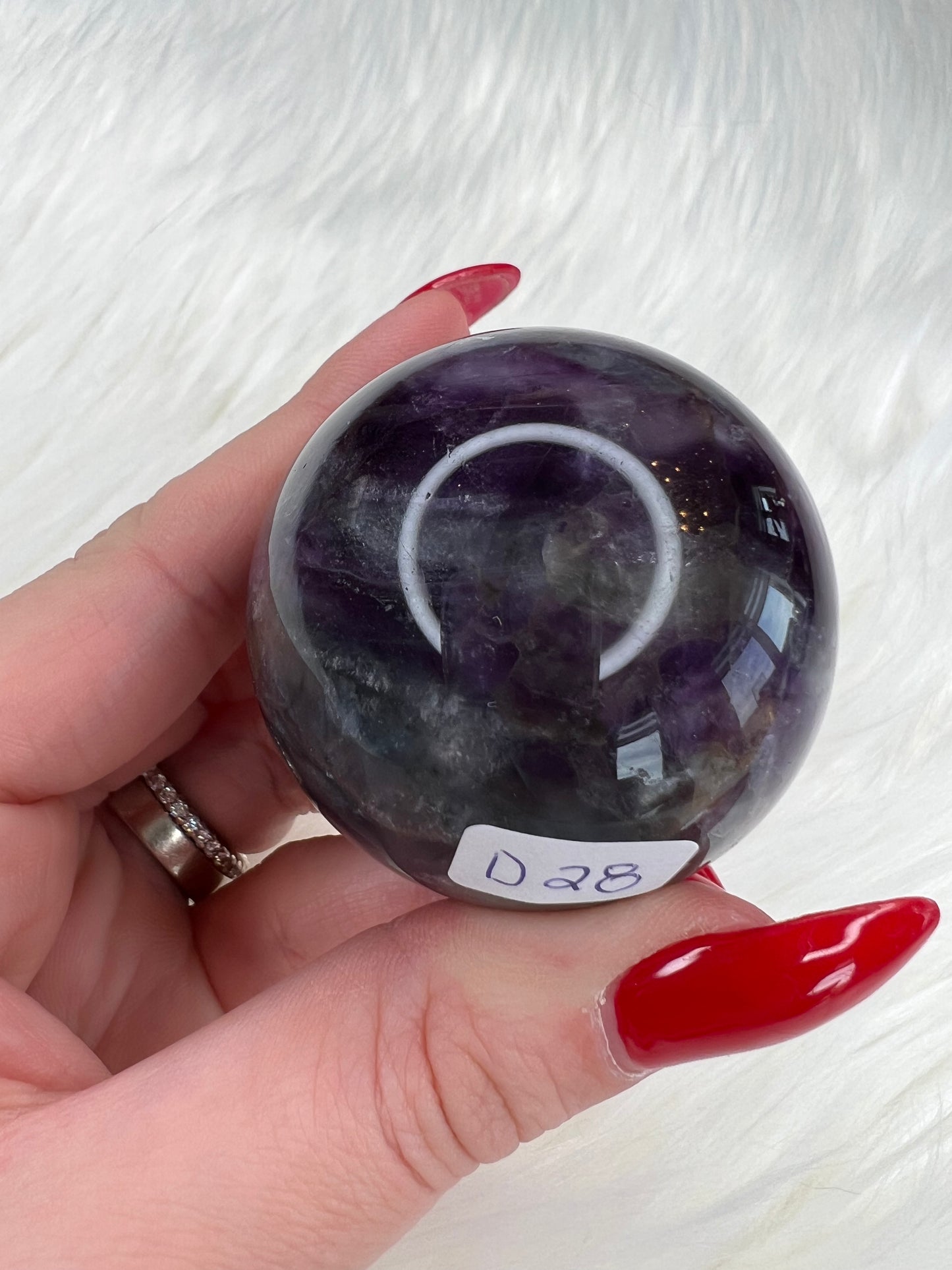 Rainbow Fluorite Spheres (small)