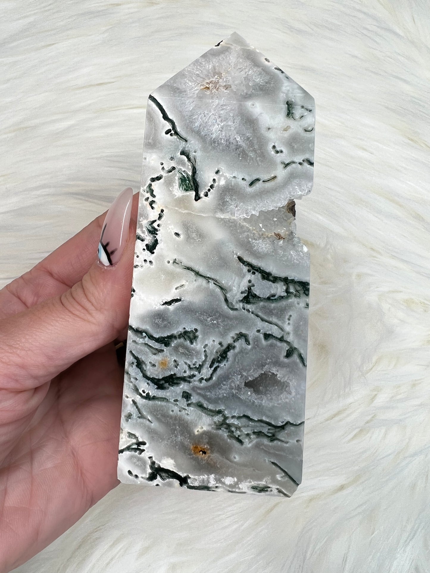 Moss Agate Towers