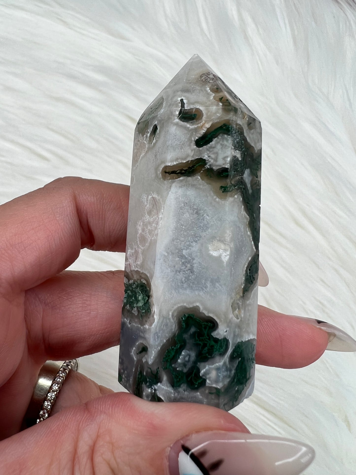 Moss Agate Towers