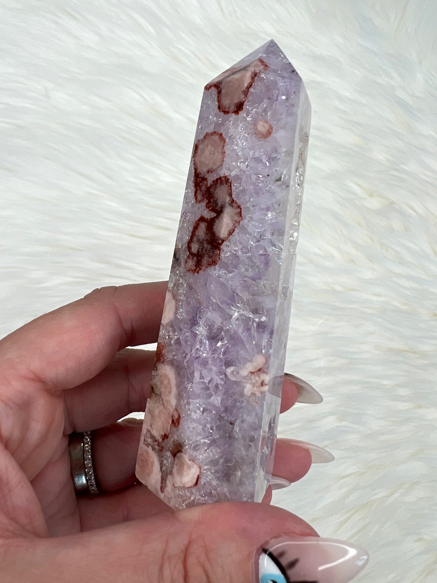 Quartz X Flower Agate Towers (Part 5)