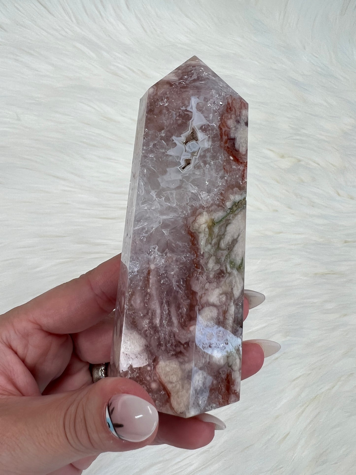 Quartz X Flower Agate Towers (Part 5)