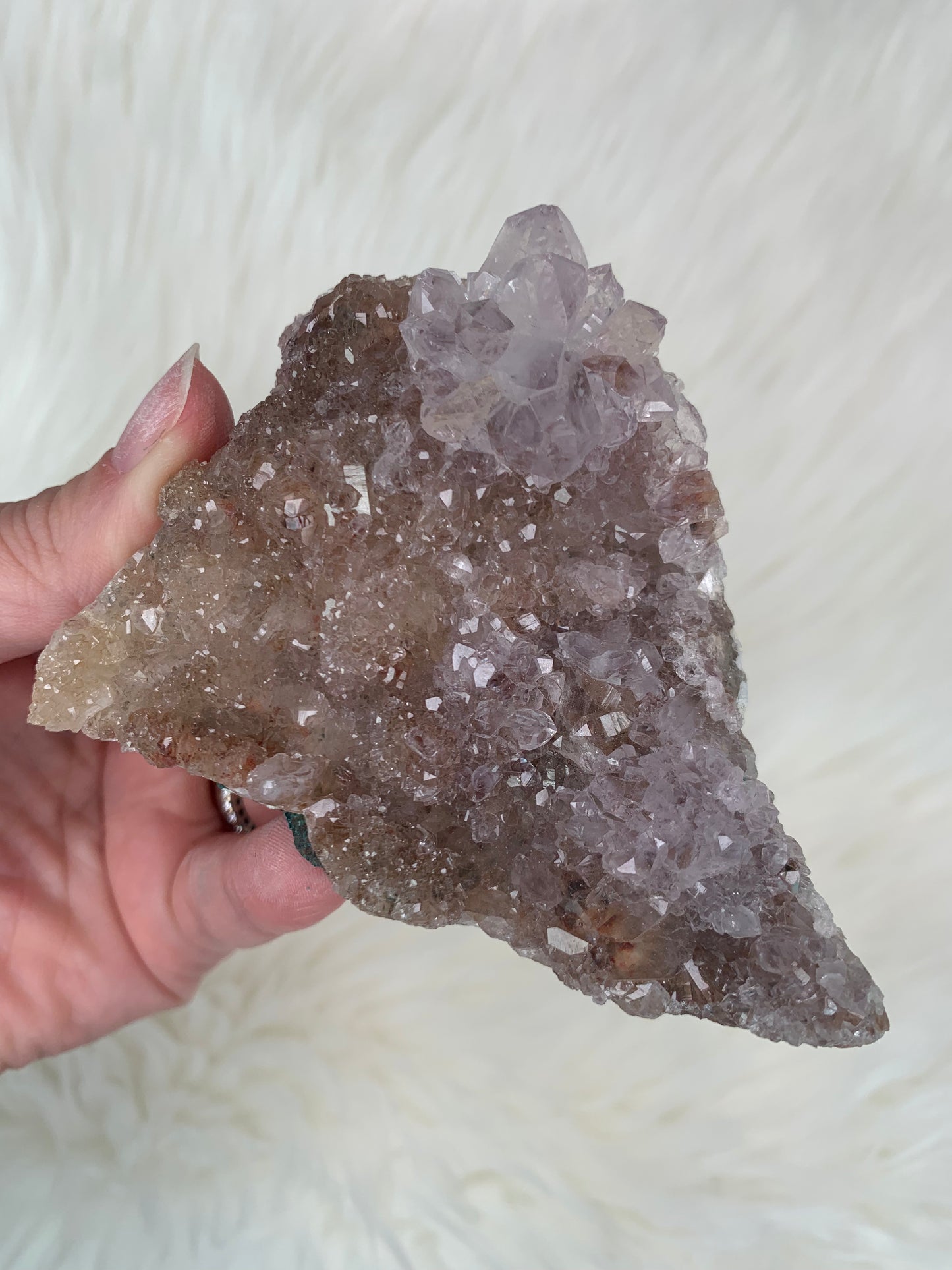 Amethyst Crust Clusters