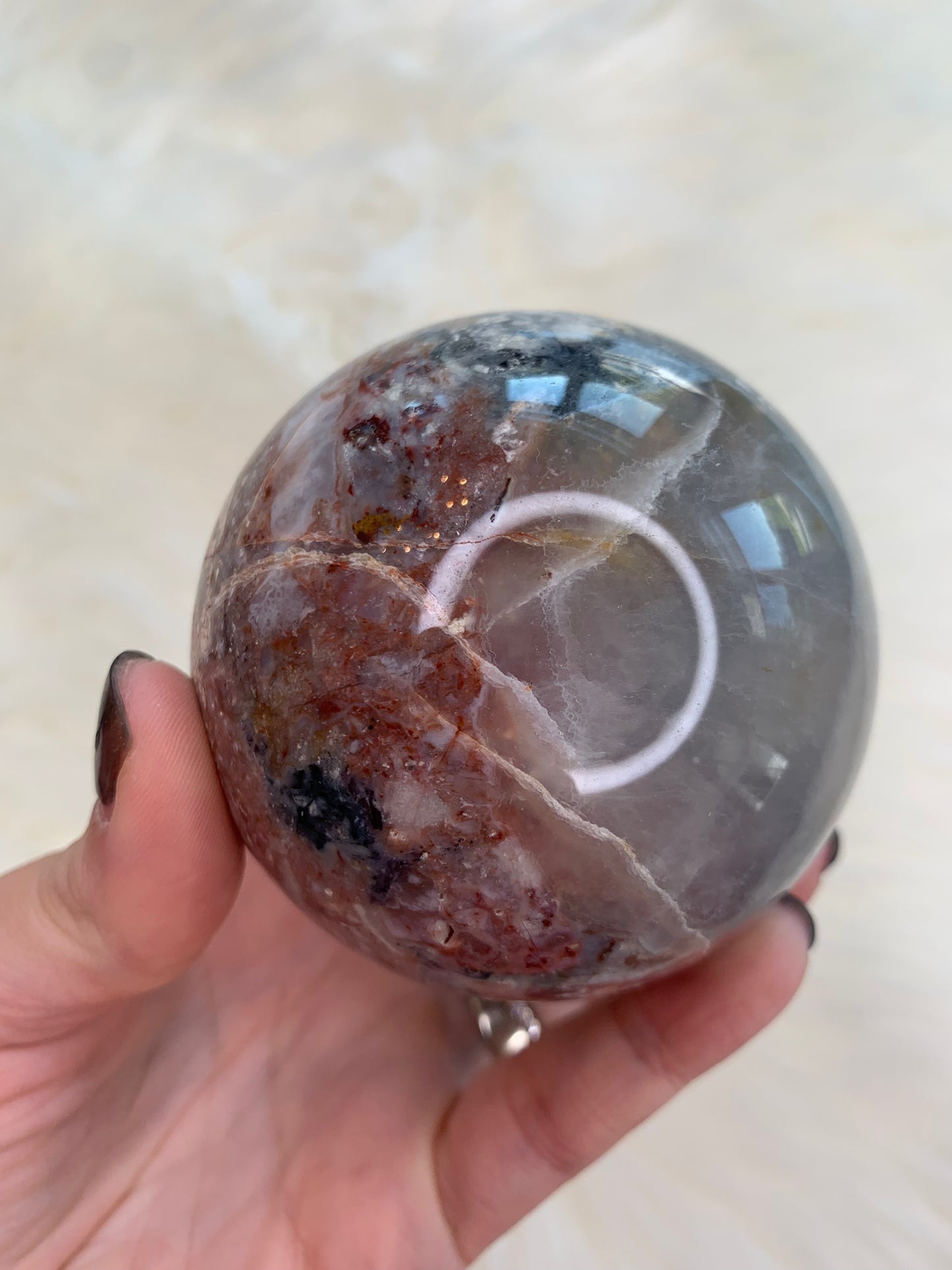 Pink Agate Spheres