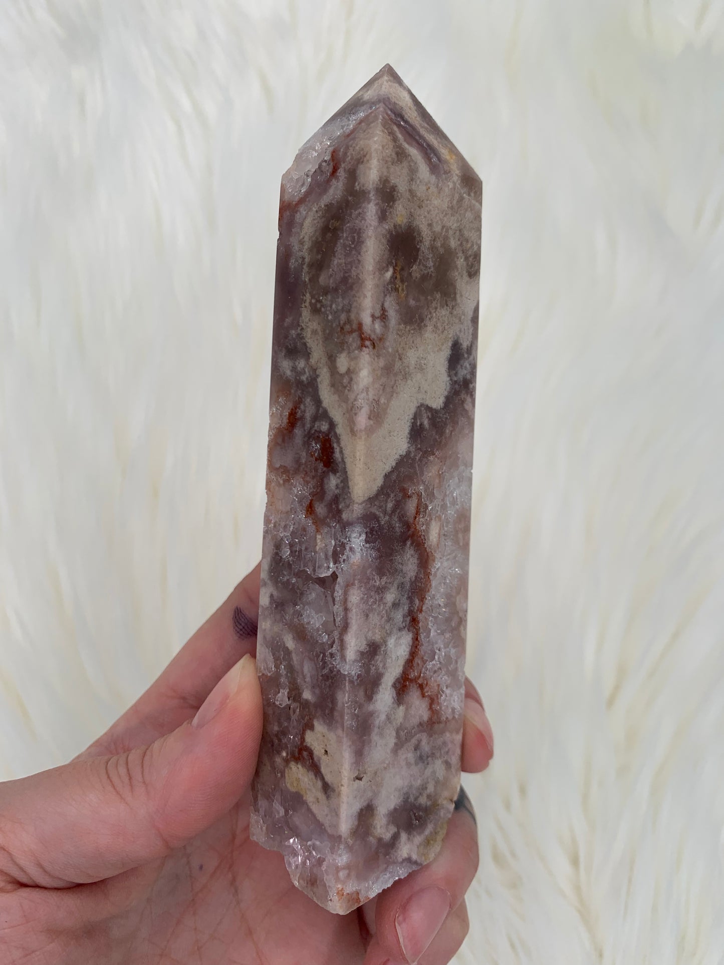 Quartz X Flower Agate Towers (Part 3)