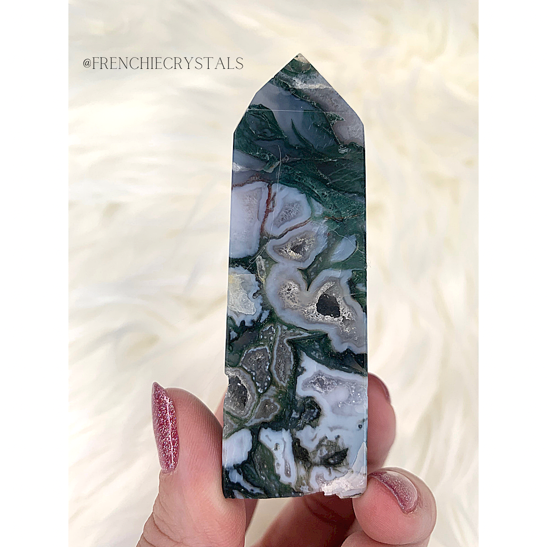 Moss Agate Towers