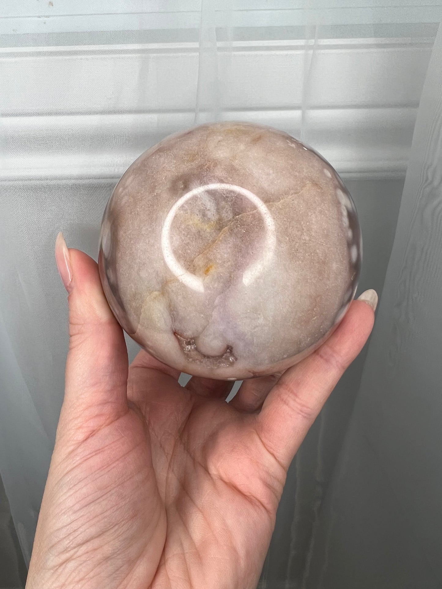 Deep Purple Pink Amethyst Sphere