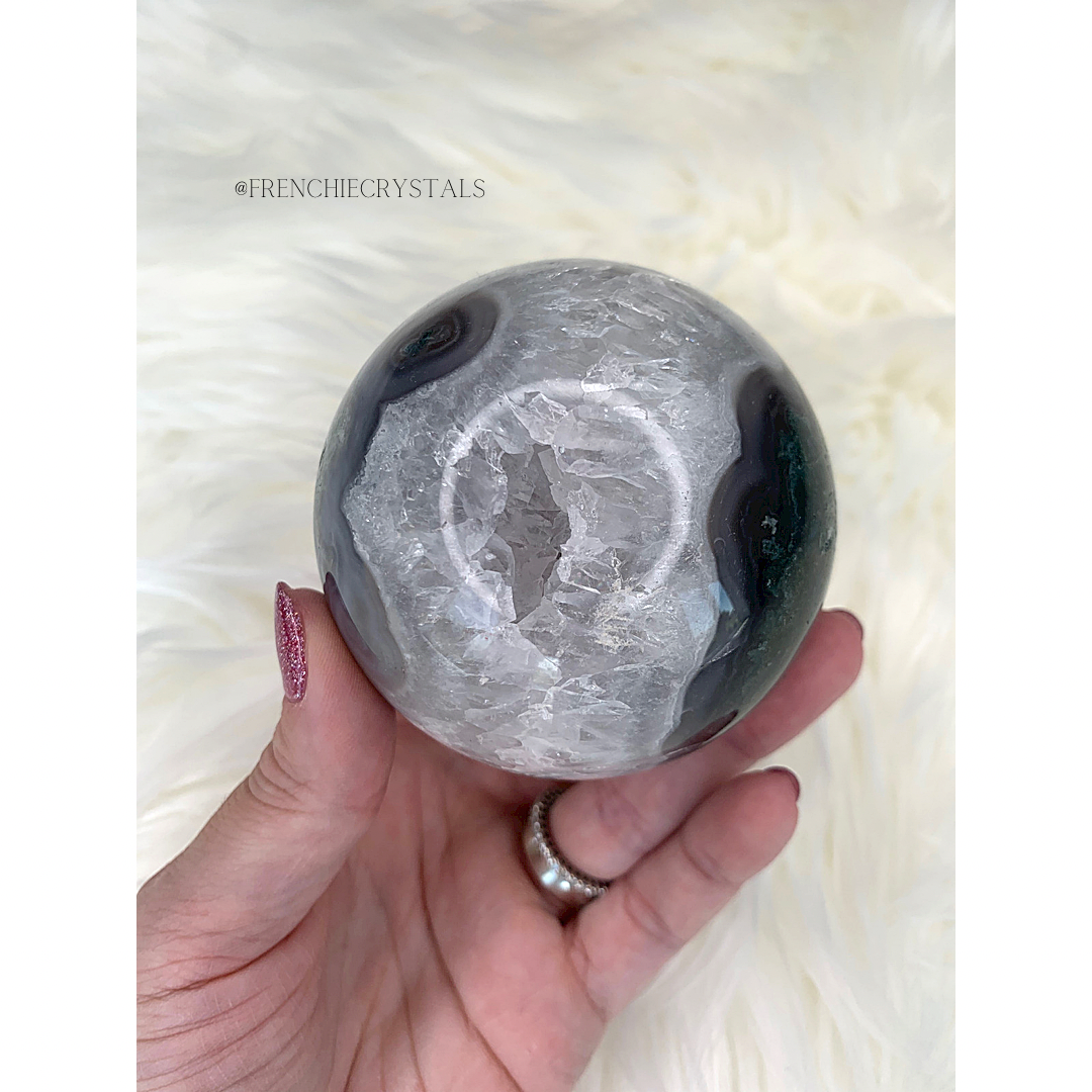 Moss Agate Spheres