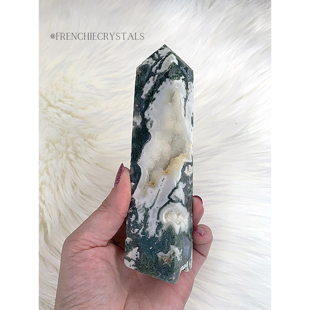 Moss Agate Towers