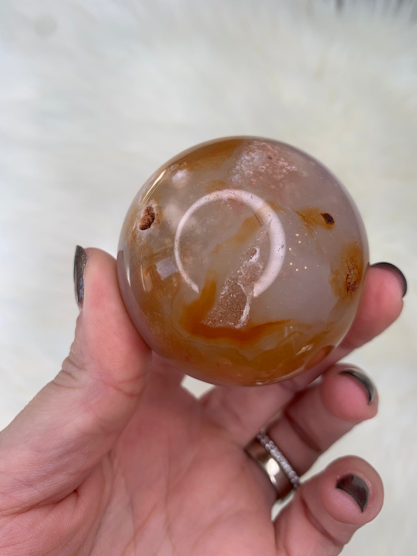 Carnelian Spheres