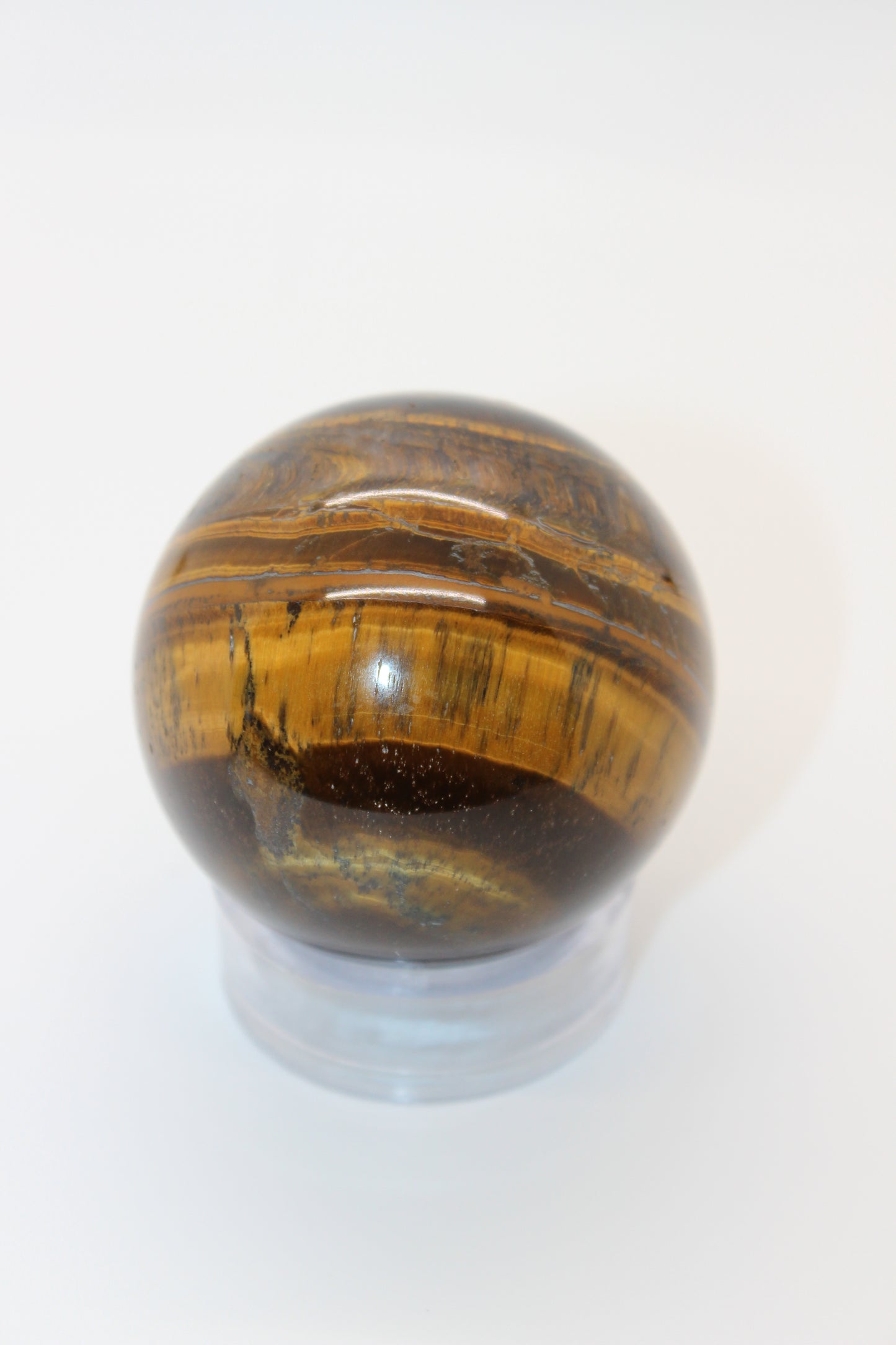 Yellow Tiger Eye Spheres