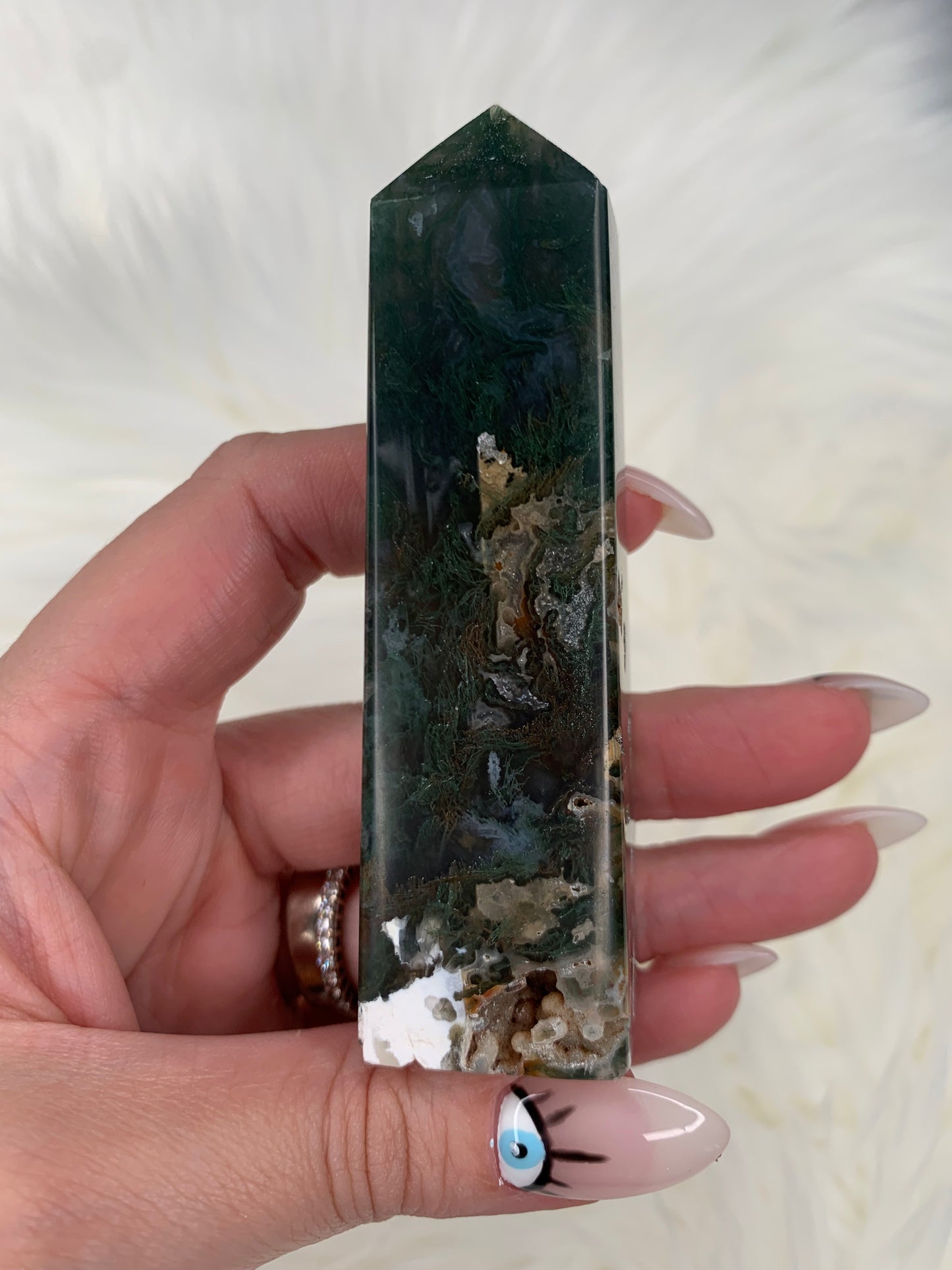 Moss Agate Towers
