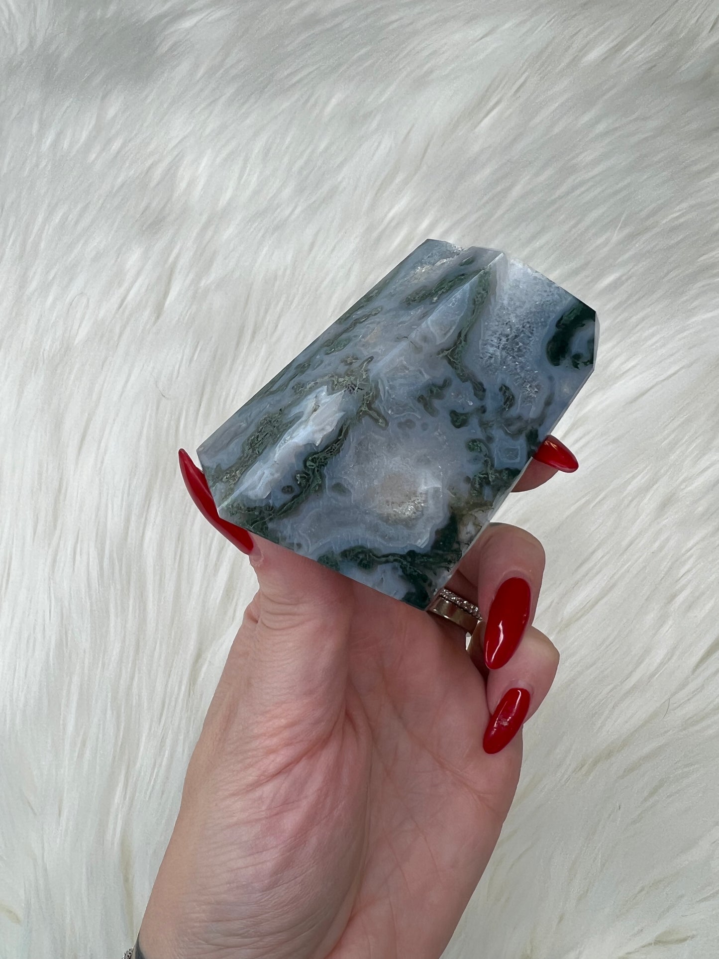 Moss Agate Freeform