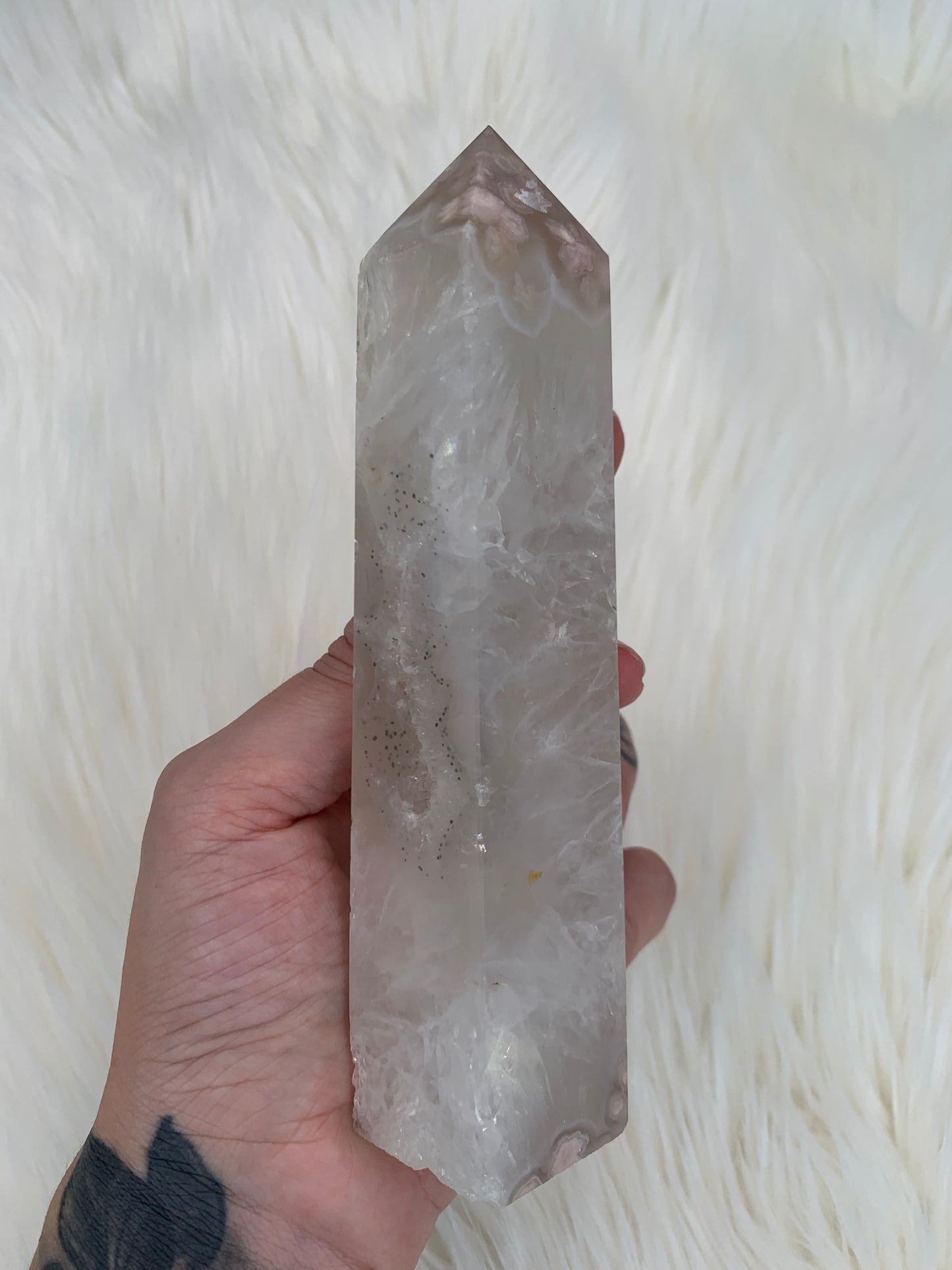 Quartz X Flower Agate Towers (Part 3)