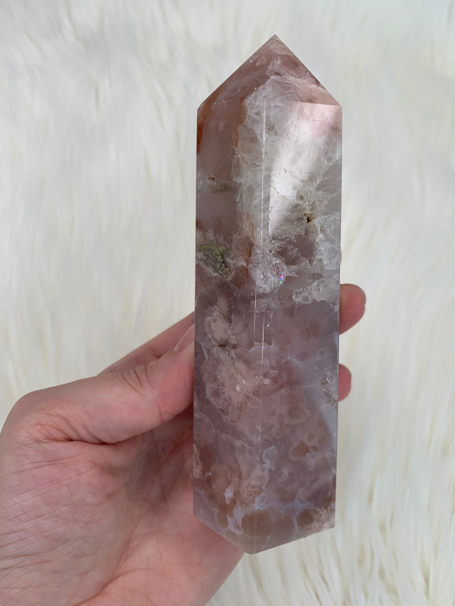 Quartz X Flower Agate Towers (Part 3)