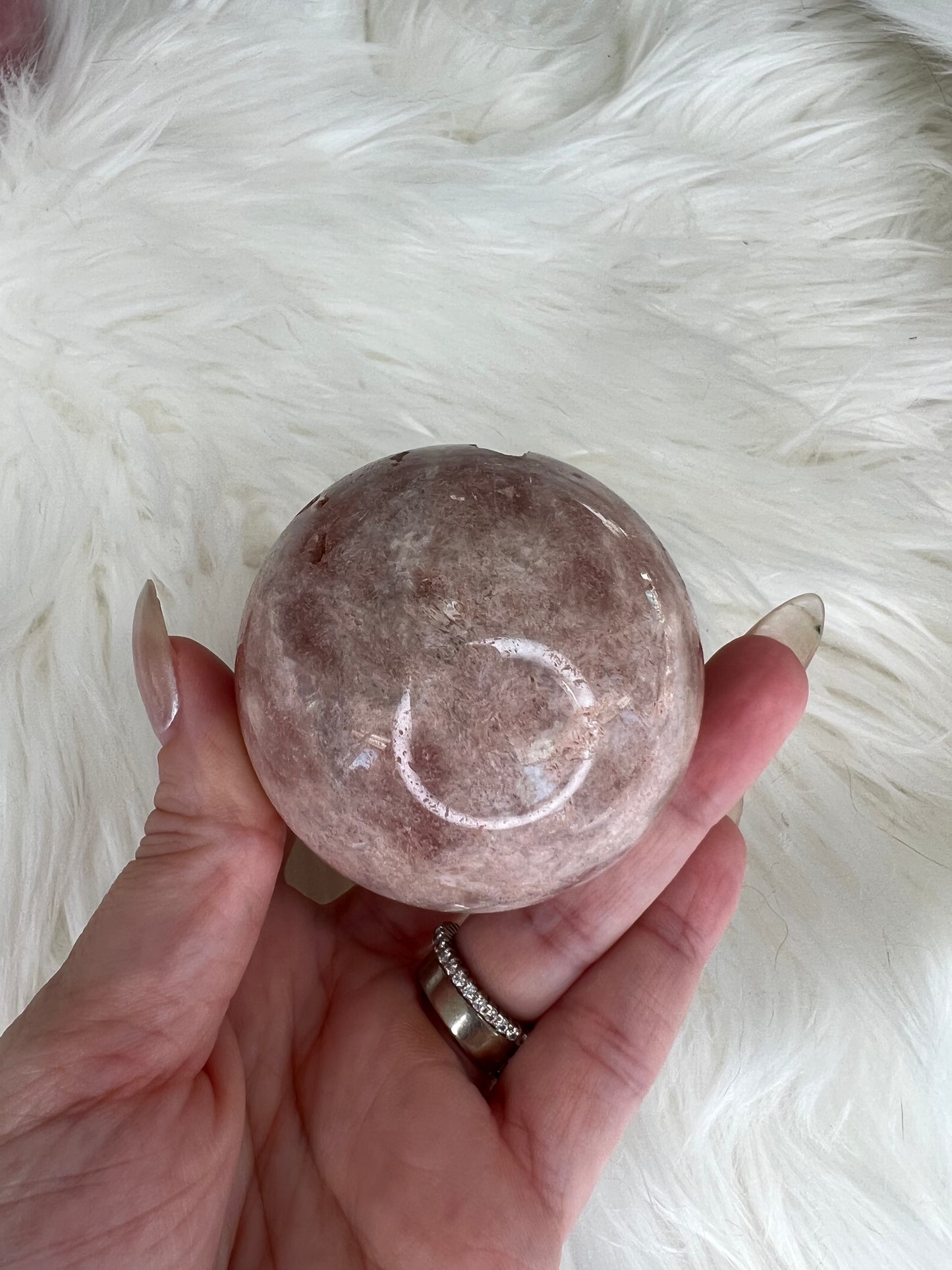 Pink Amethyst Sphere