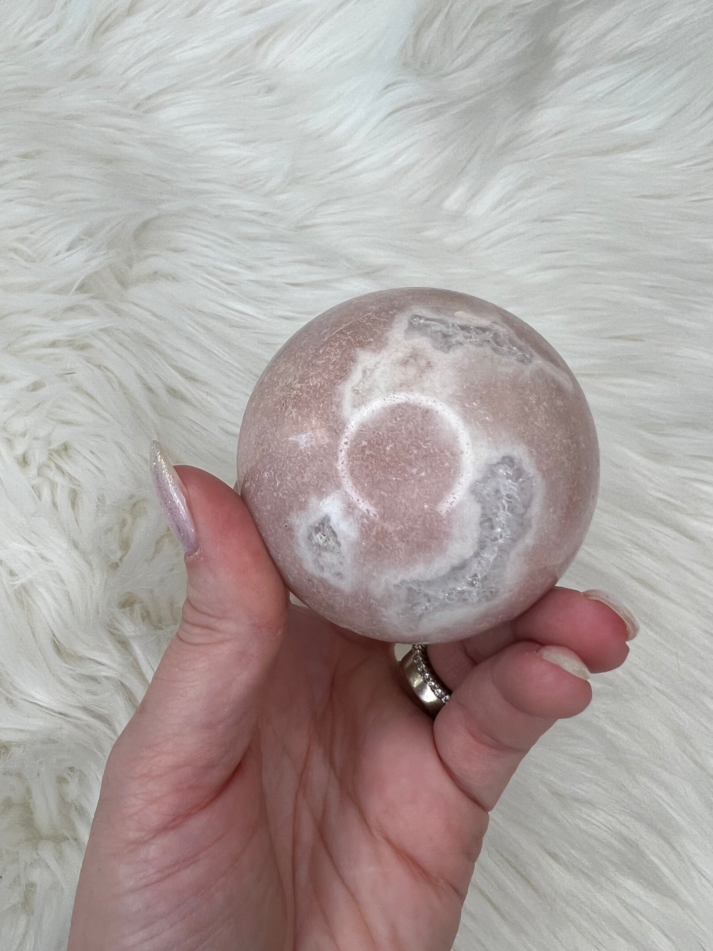 Pink Amethyst Sphere