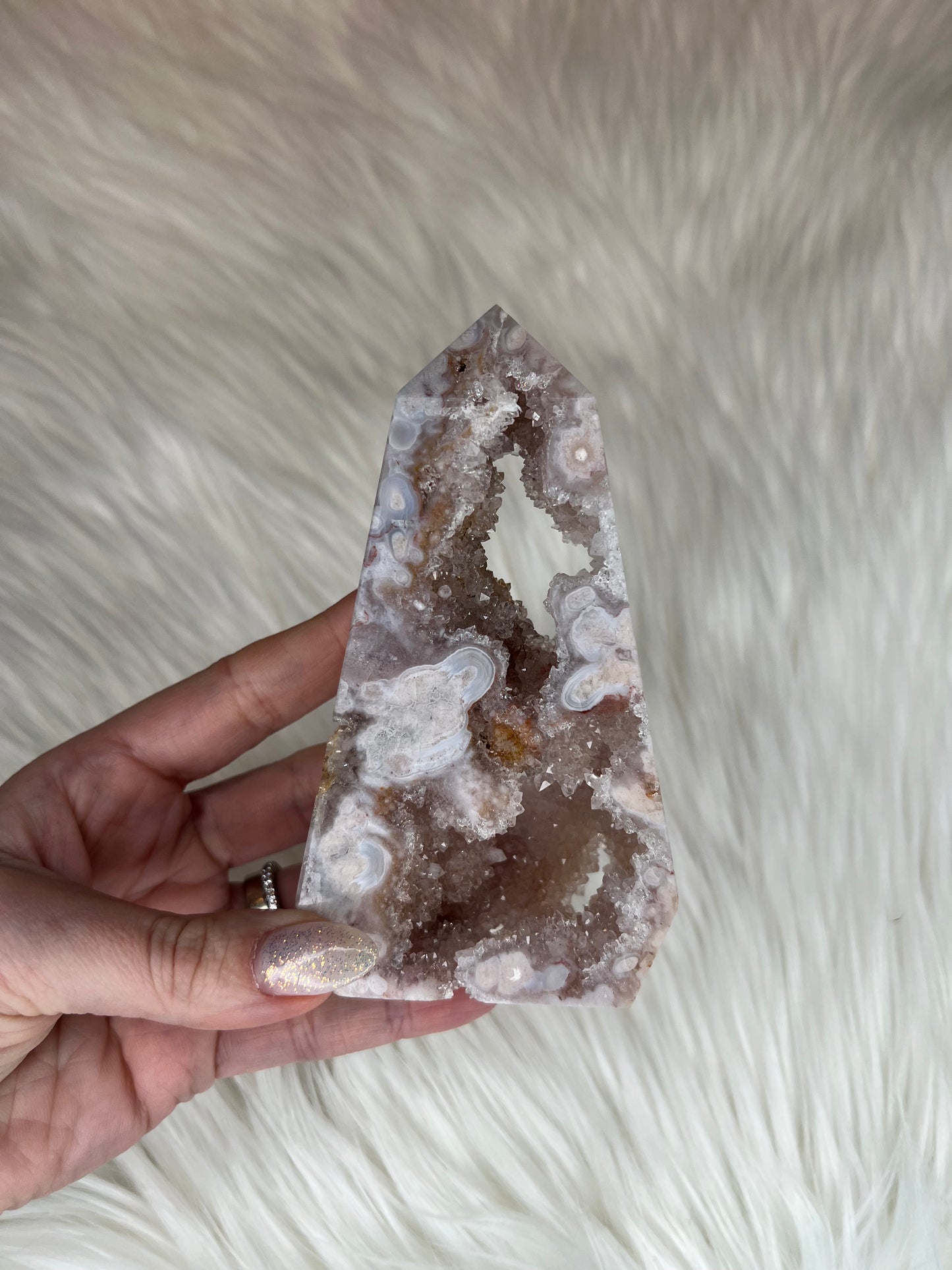 Quartz X Flower Agate Towers (Part 5)