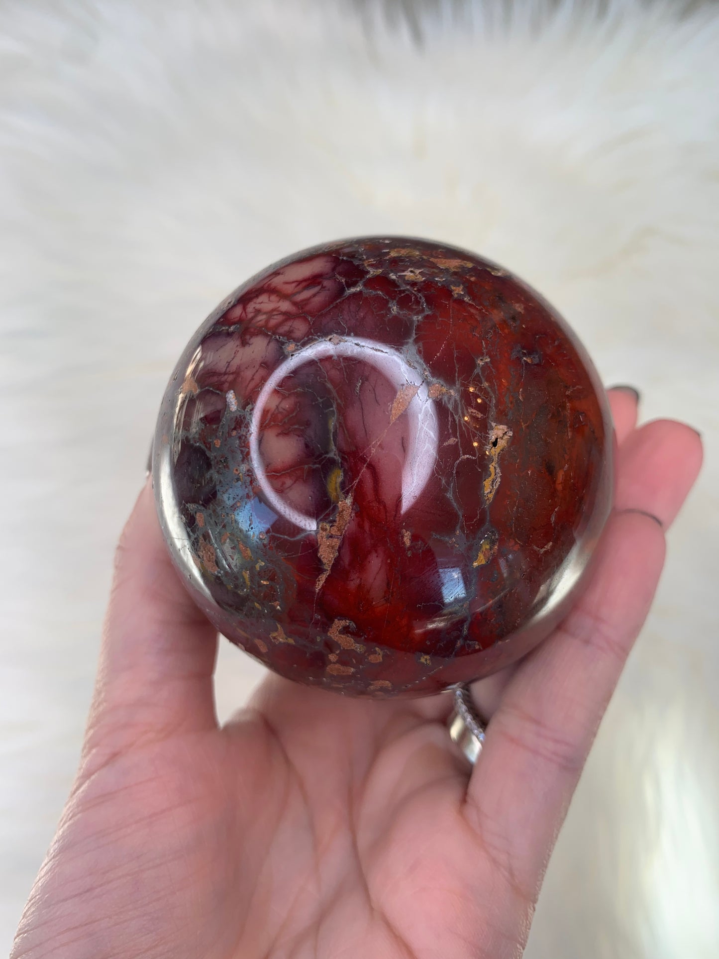 Mookaite Spheres