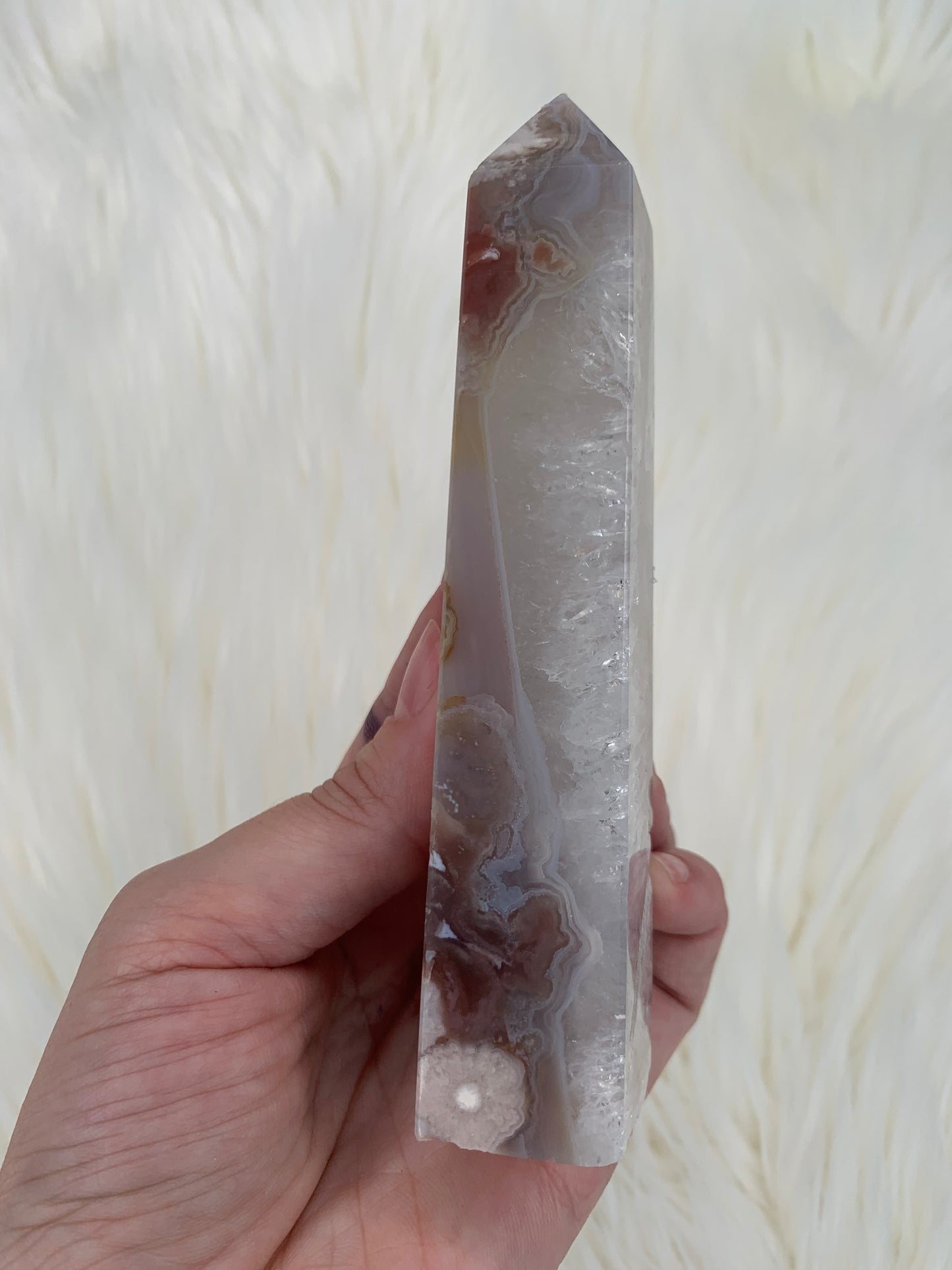 Quartz X Flower Agate Towers (Part 3)