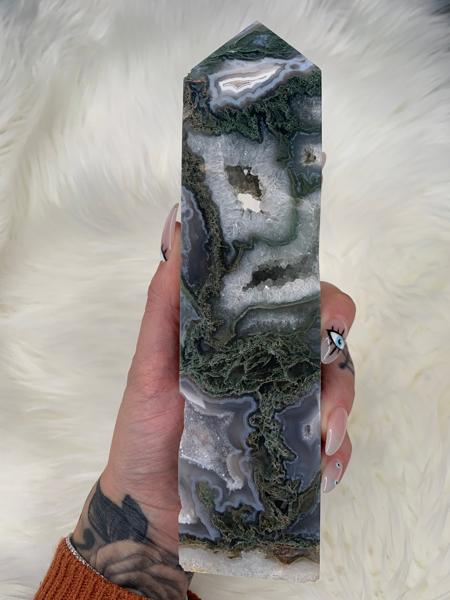 Moss Agate Towers