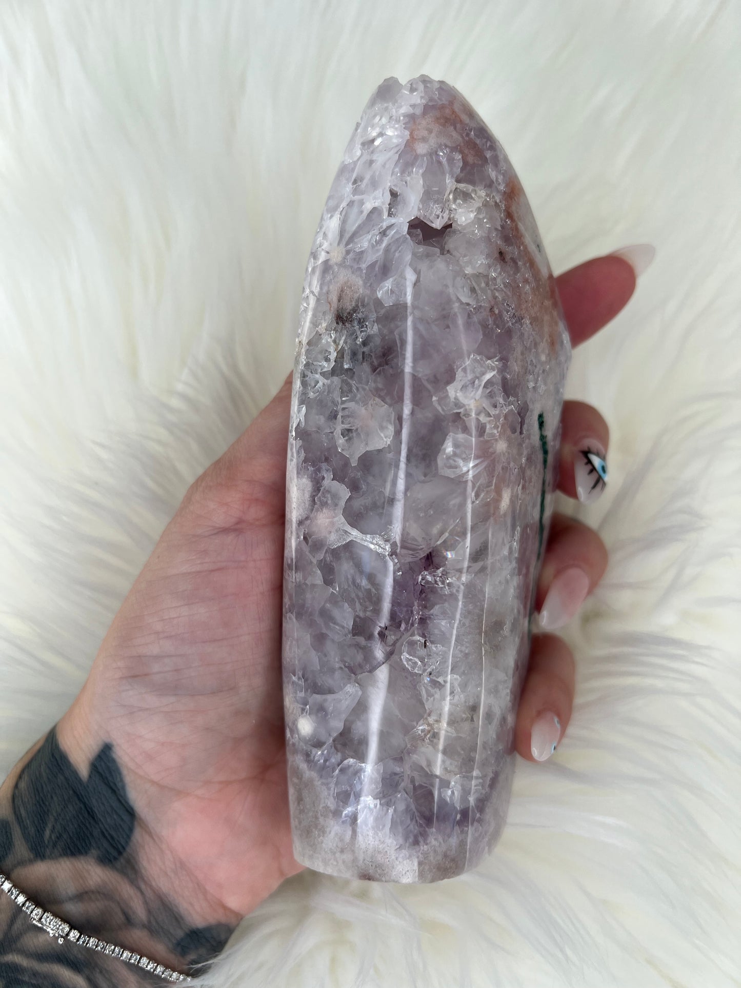 Lilac Pink Amethyst Freeform