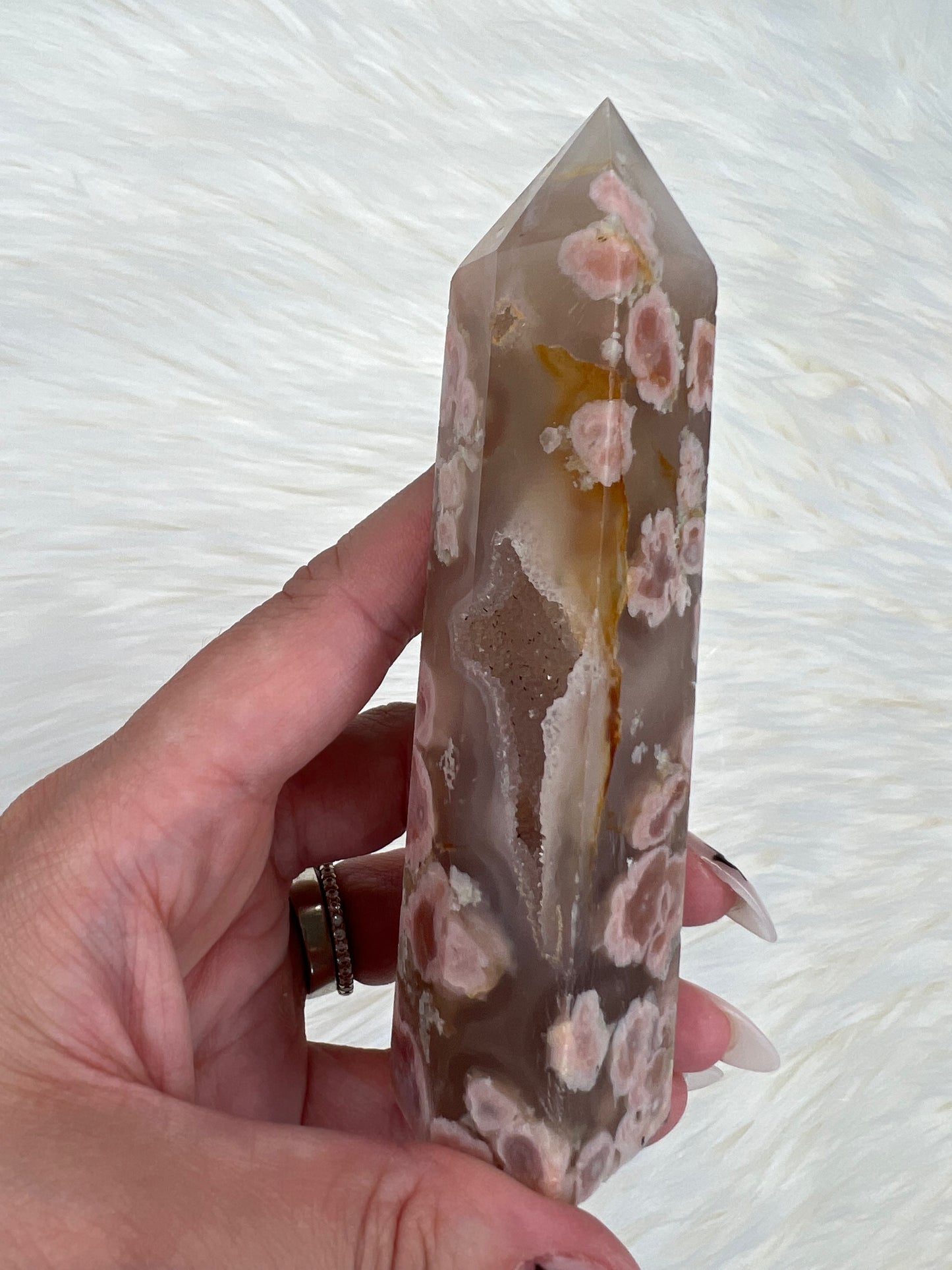 Quartz X Flower Agate Towers (Part 5)