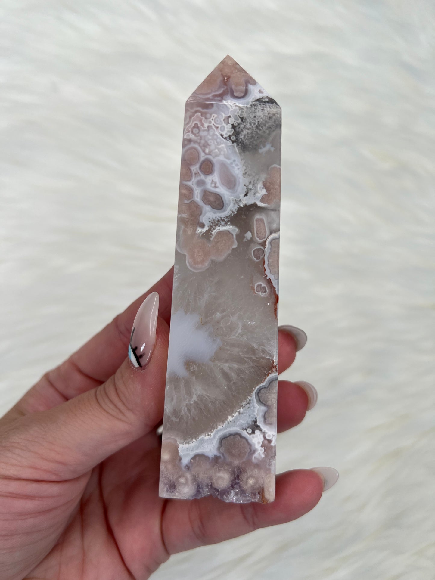 Quartz X Flower Agate Towers (Part 5)