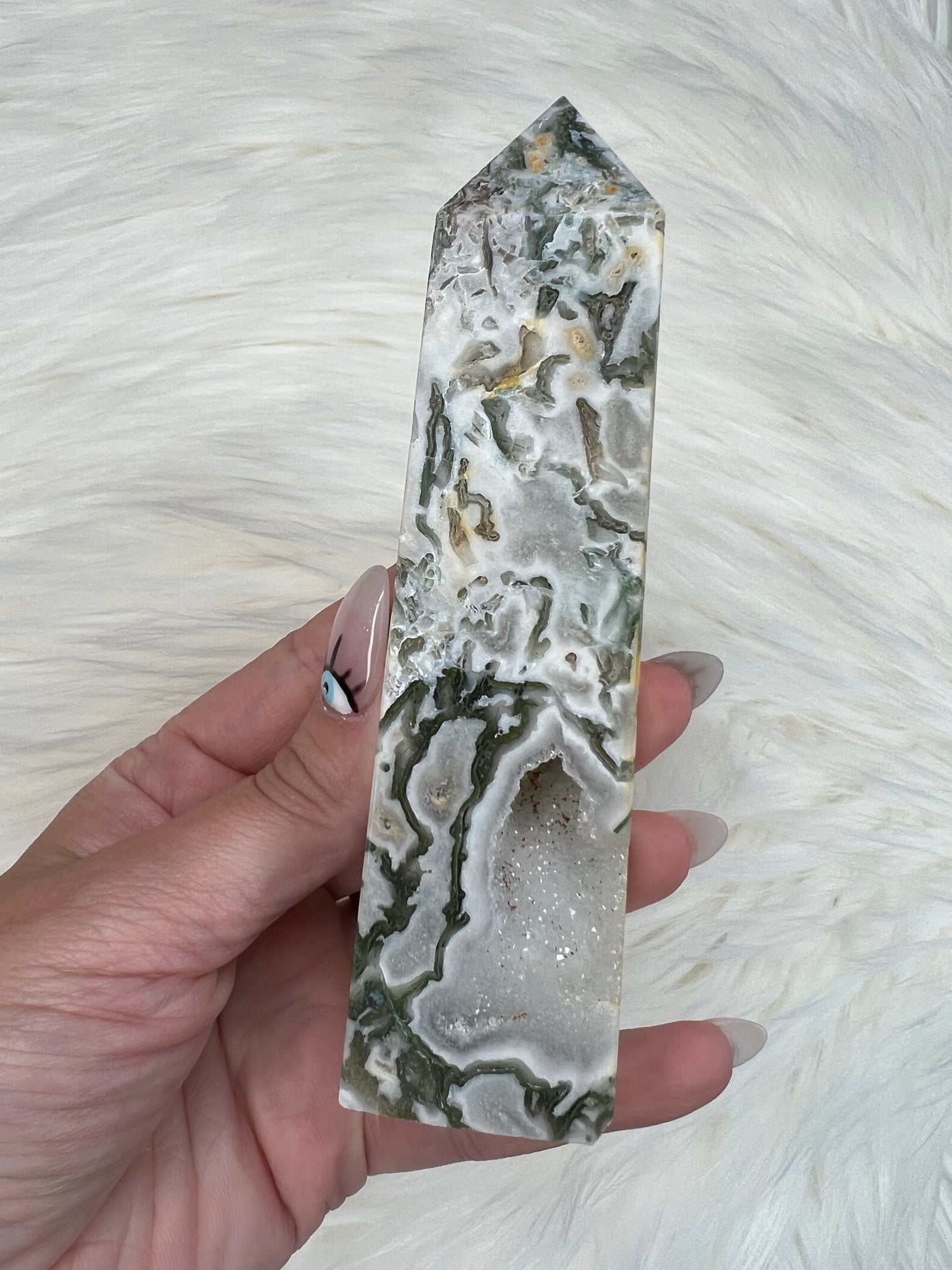 Moss Agate Towers