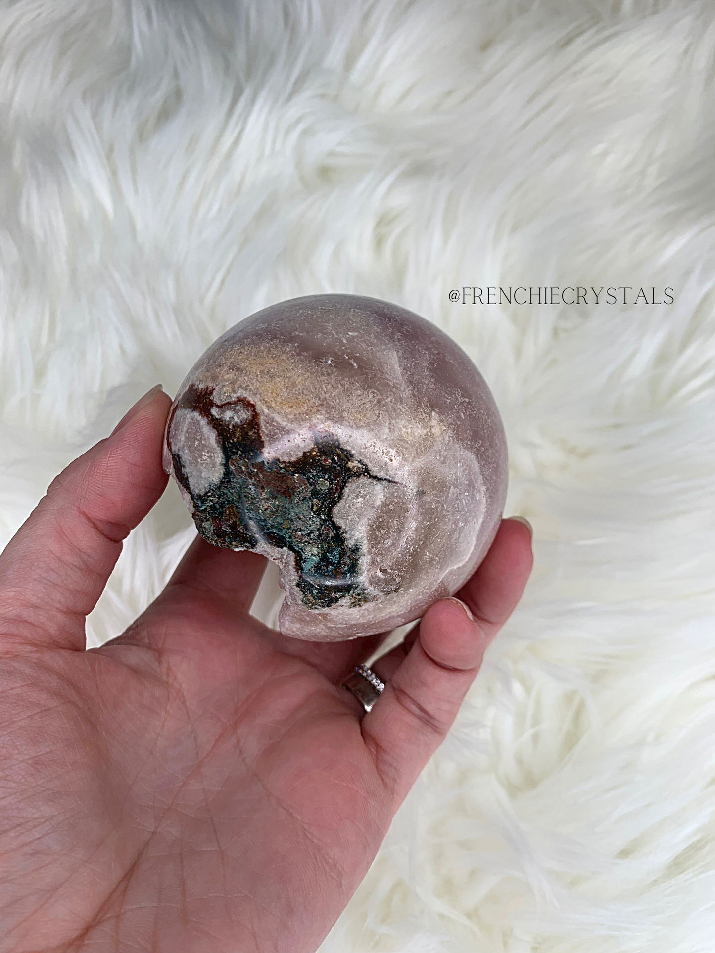 Pink Amethyst Sphere