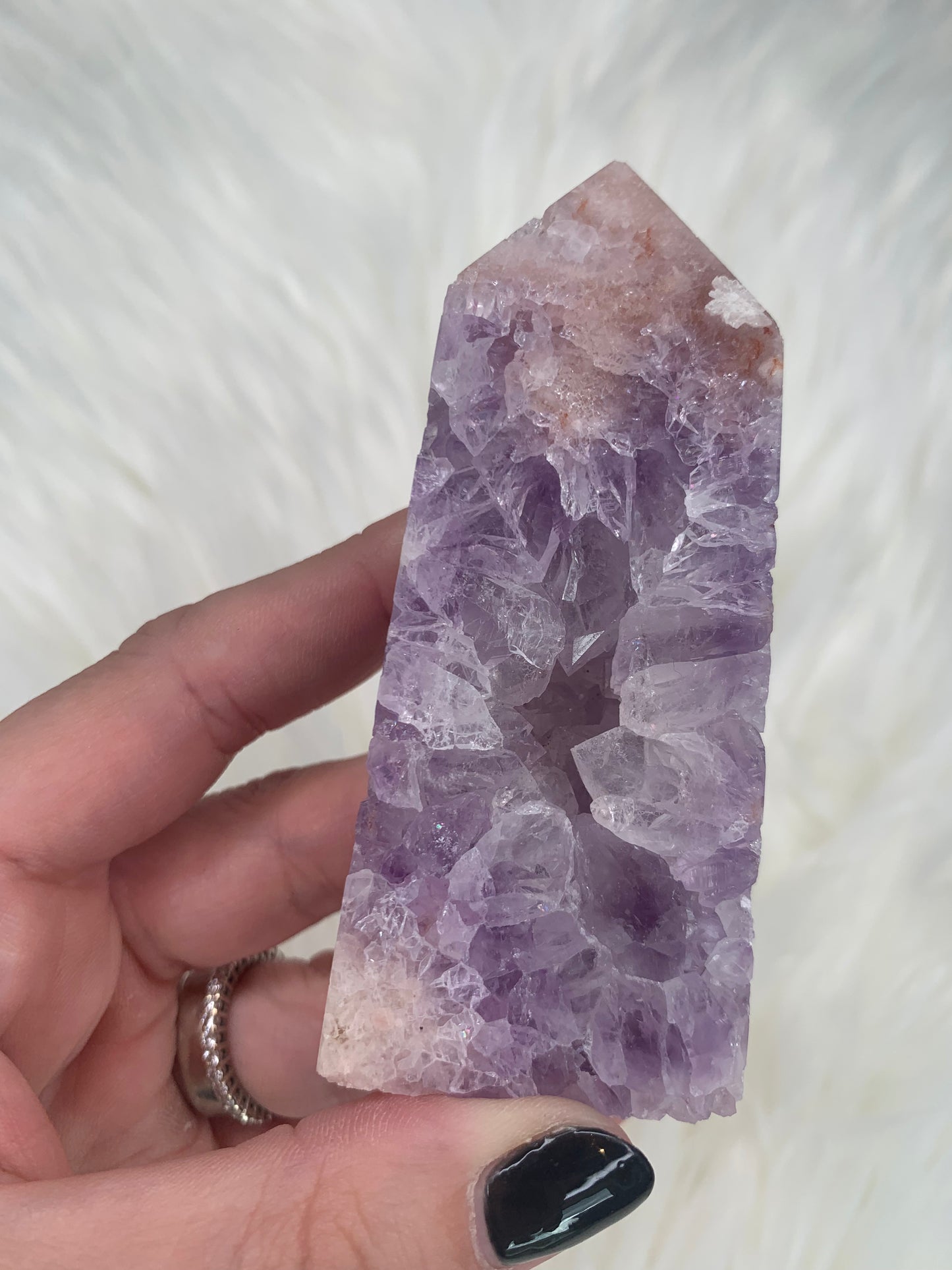 Amethyst X Flower Agate Towers (Part 1)