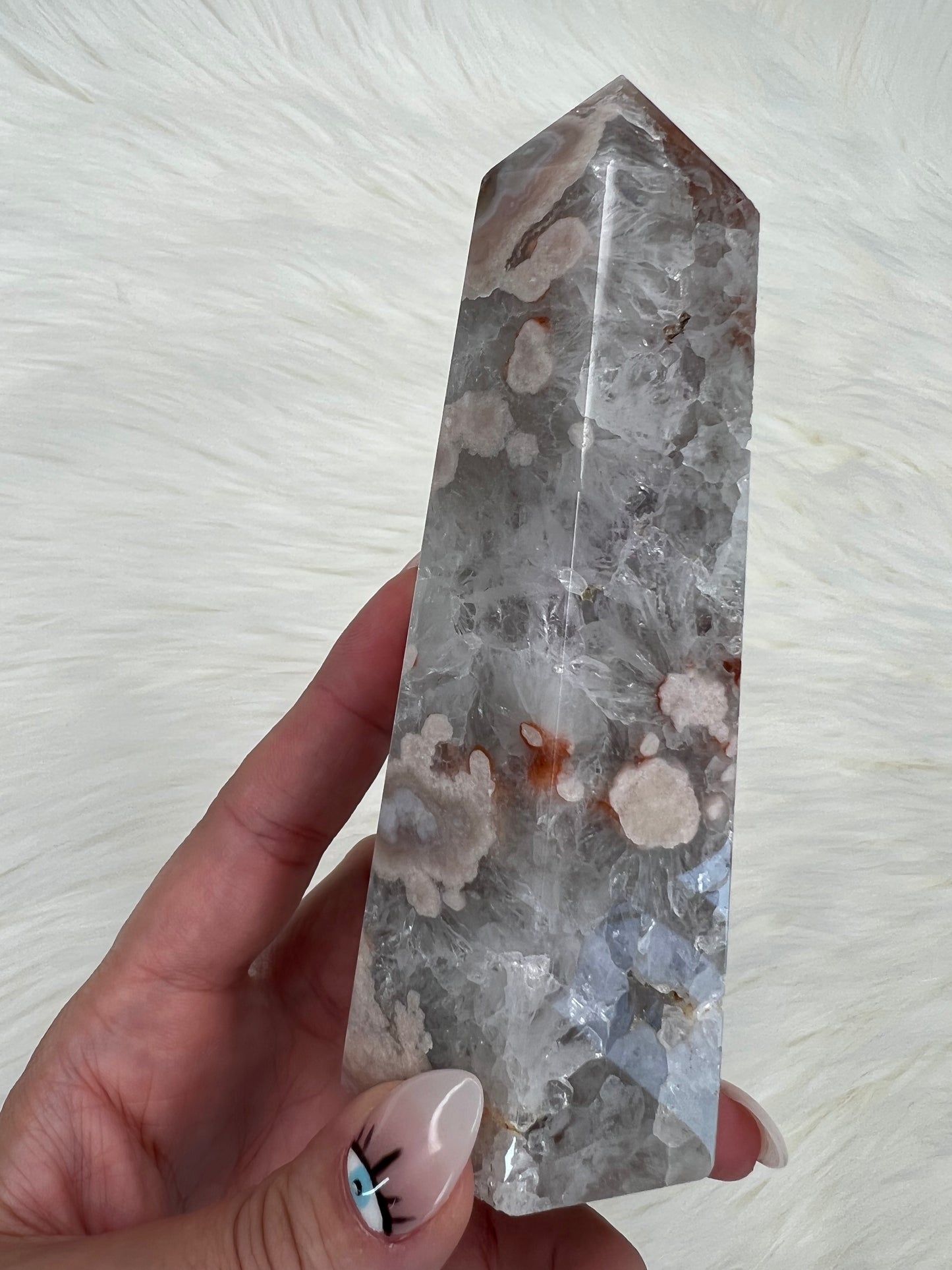 Quartz X Flower Agate Towers (Part 5)
