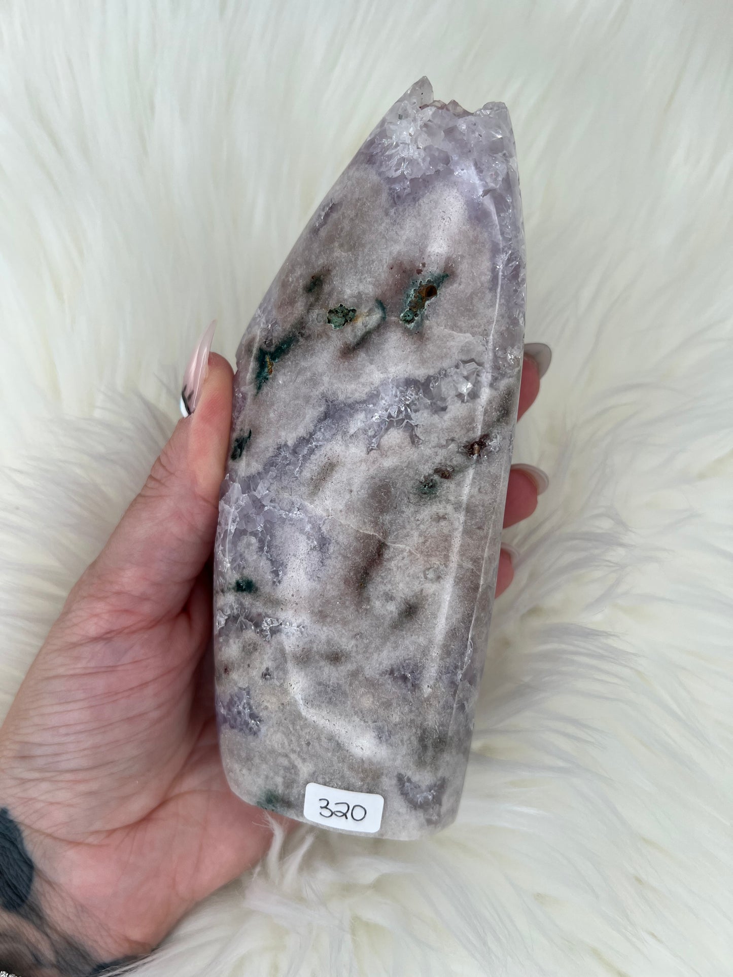 Lilac Pink Amethyst Freeform