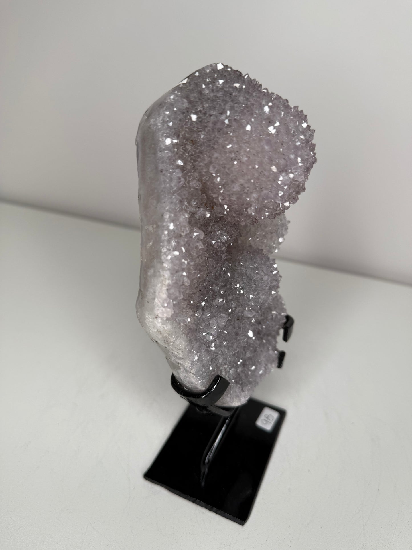 Druzy Anethyst Freeform on stand
