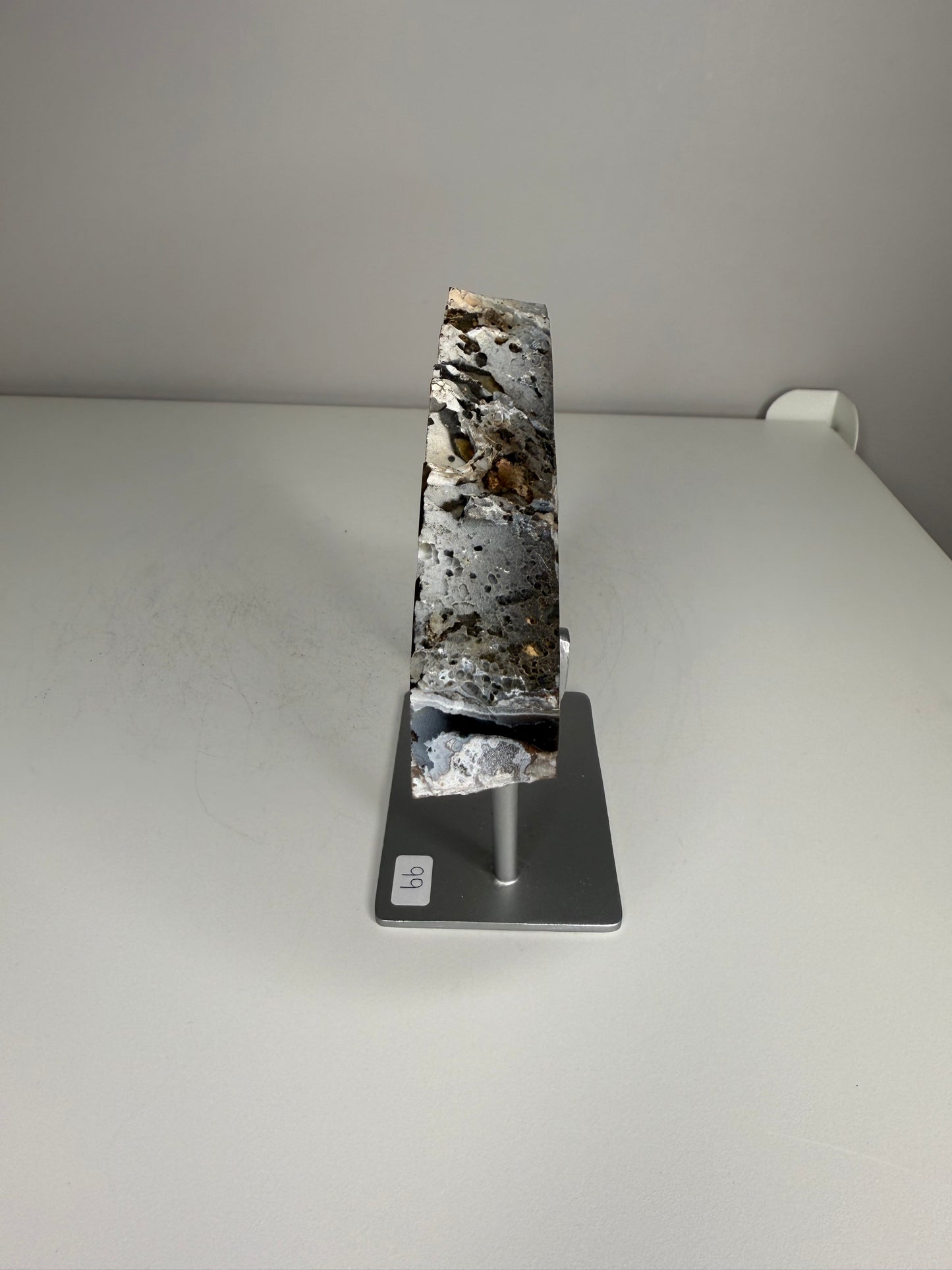 Agate Slice on stand