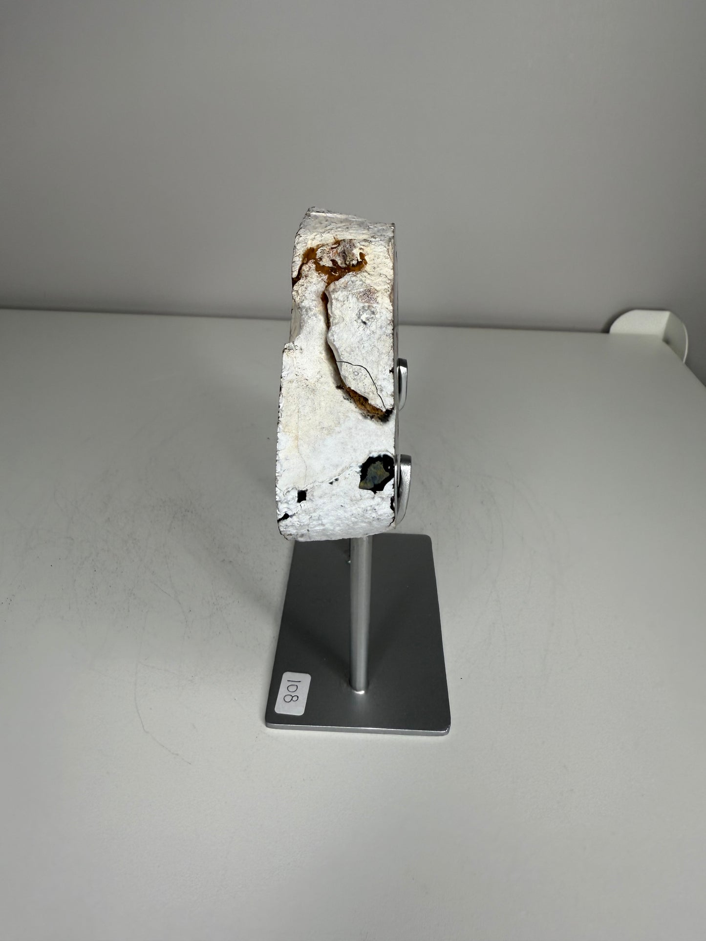 Agate Slice on stand