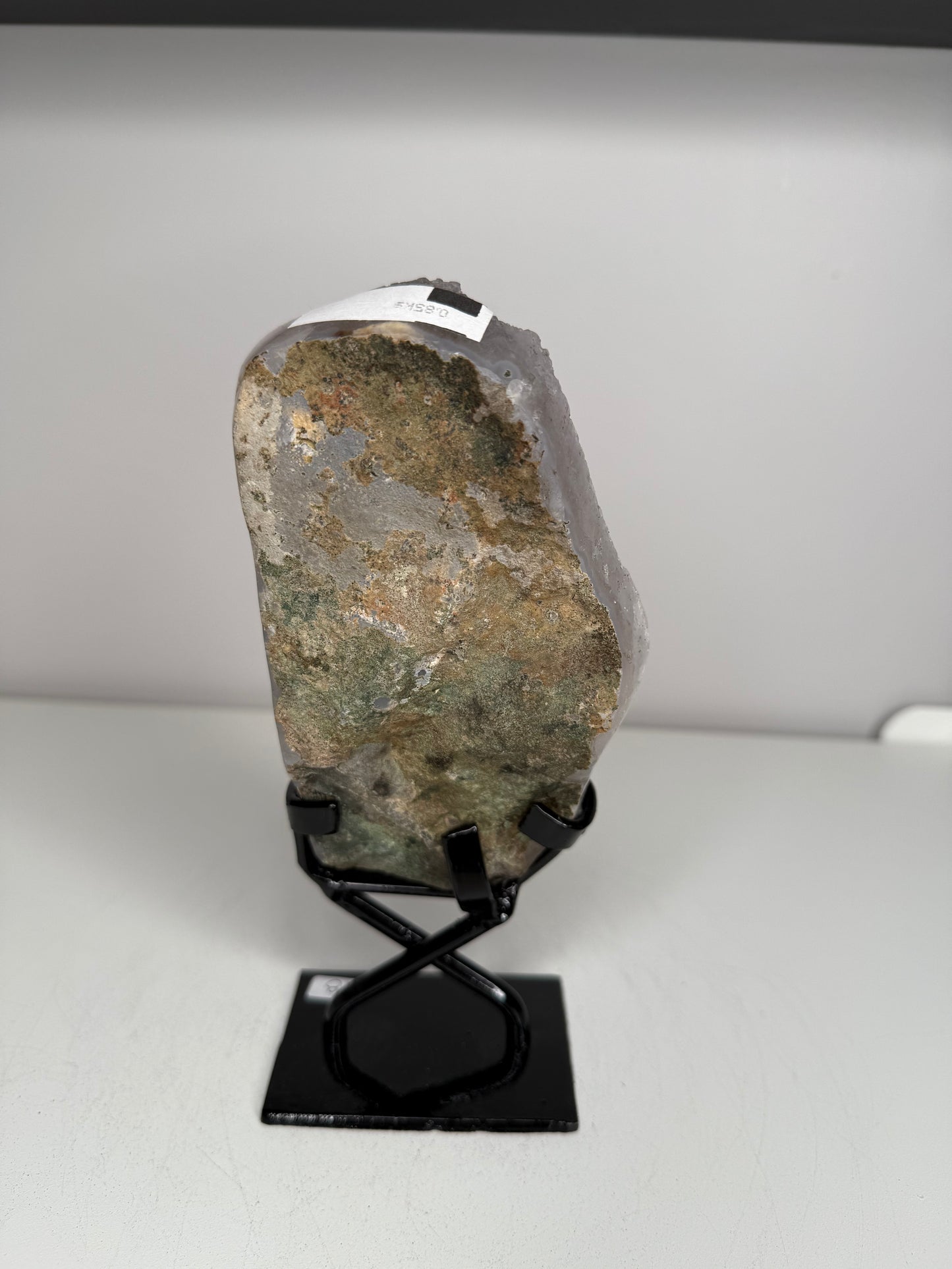 Druzy Anethyst Freeform on stand