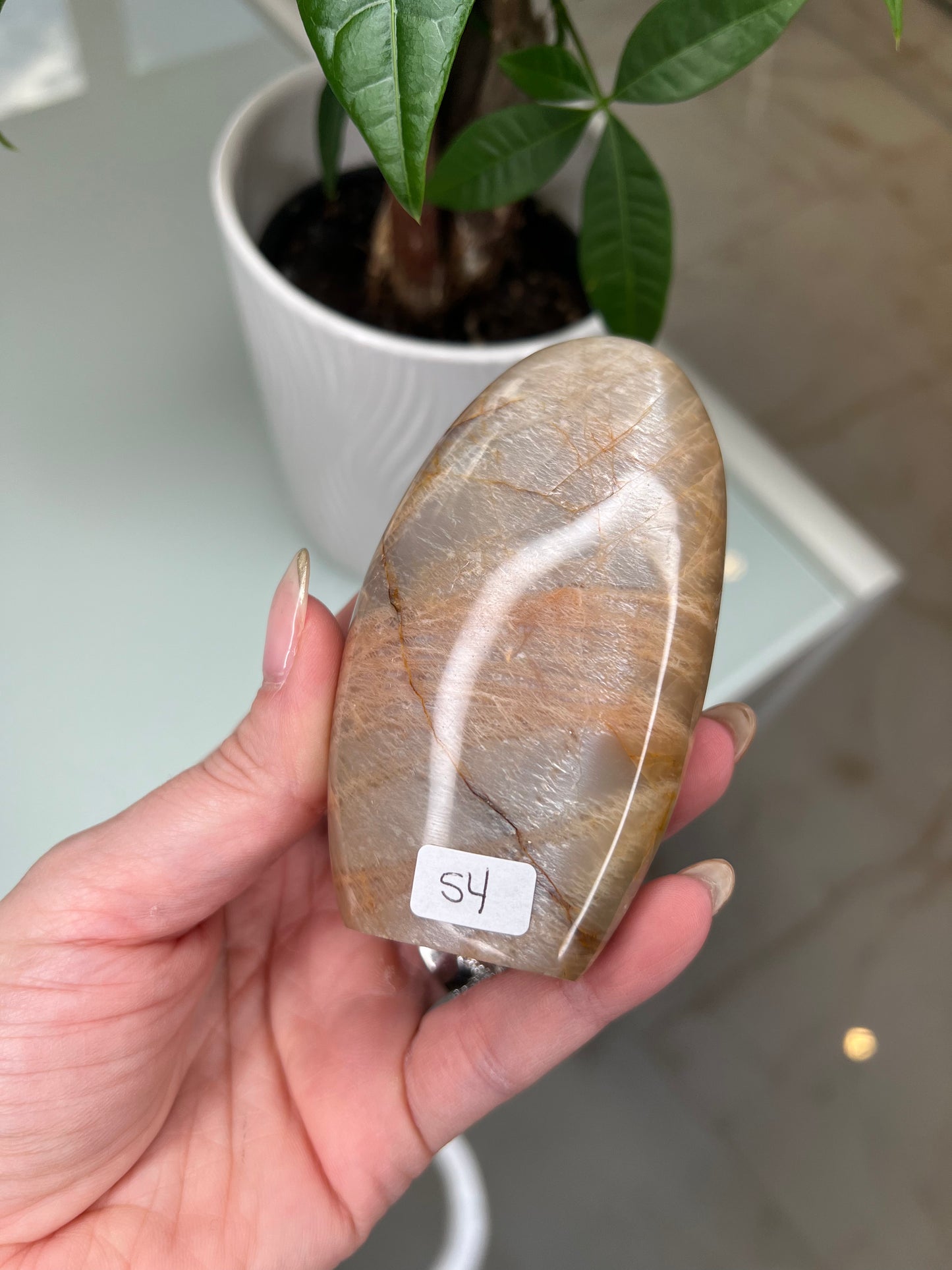 Peach Moonstone Freeform