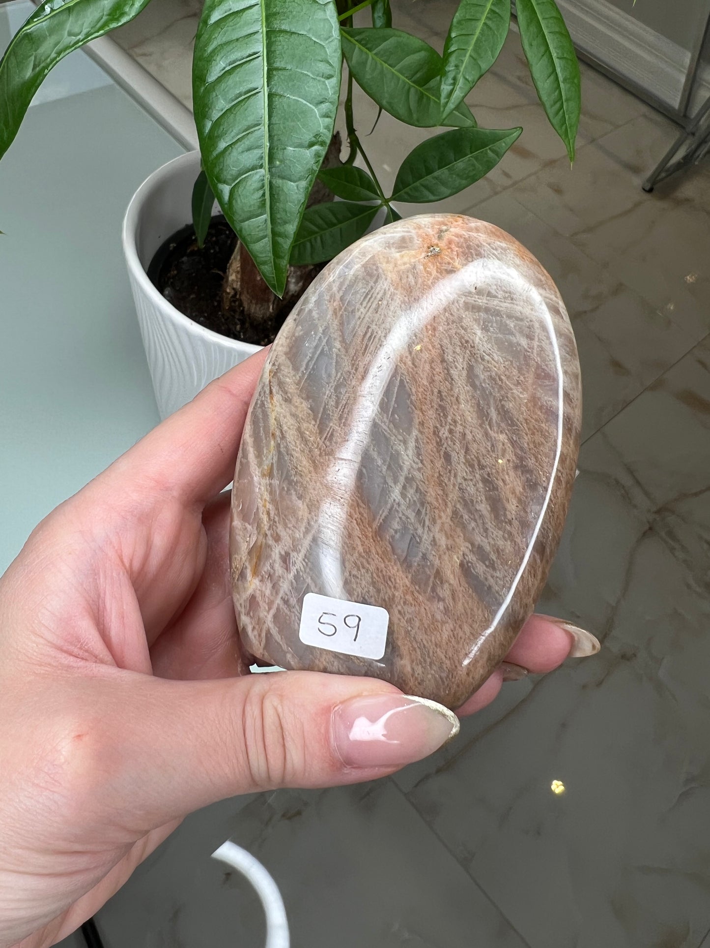 Peach Moonstone Freeform