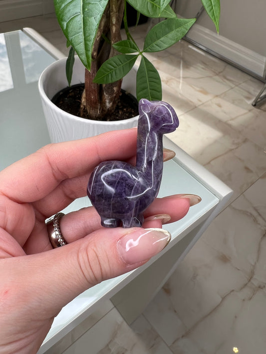 Chevron Amethyst Llama