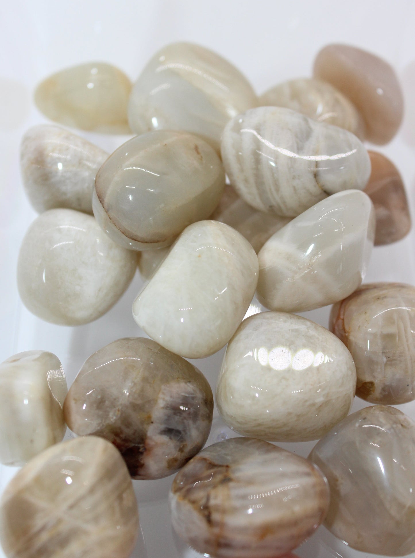 Peach Moonstone Tumble