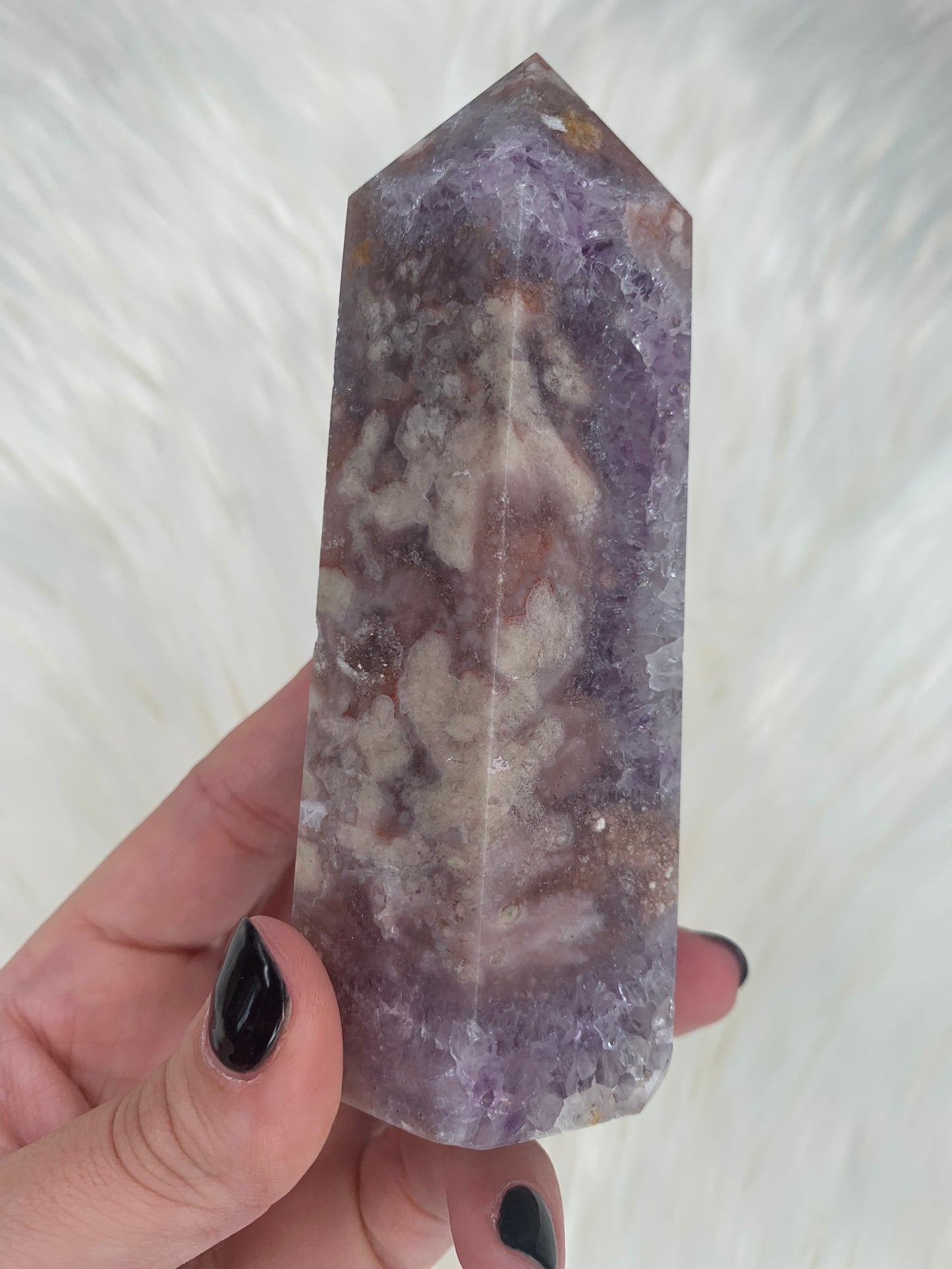 Amethyst X Flower Agate Towers (Part 1)