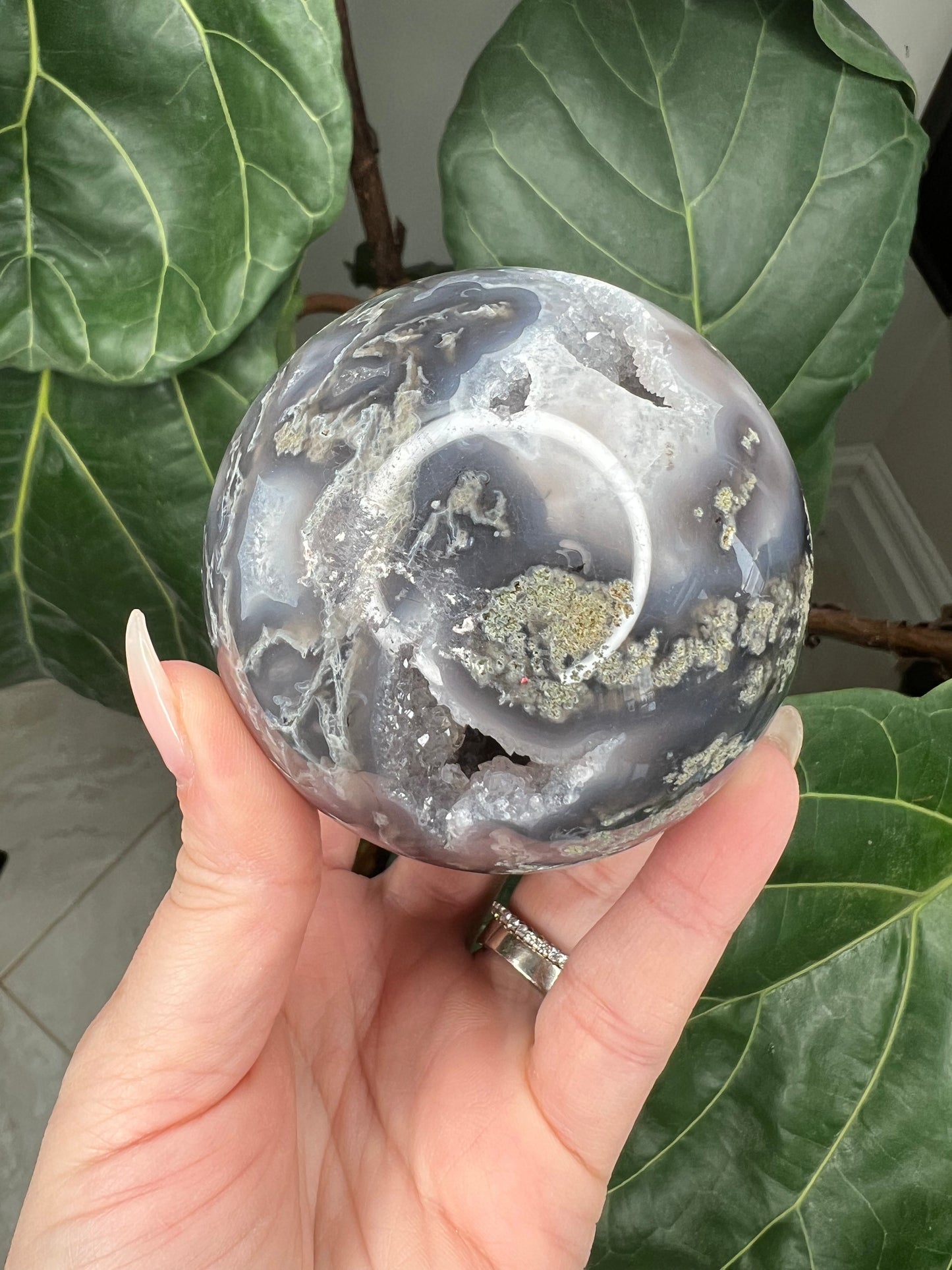Moss Agate Spheres